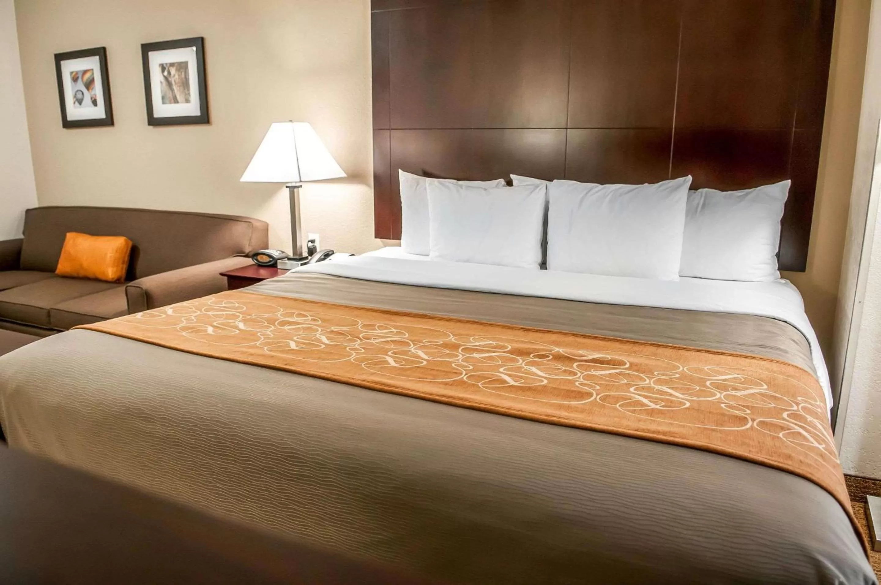 Photo of the whole room, Bed in Comfort Suites Albuquerque-North Journal Center