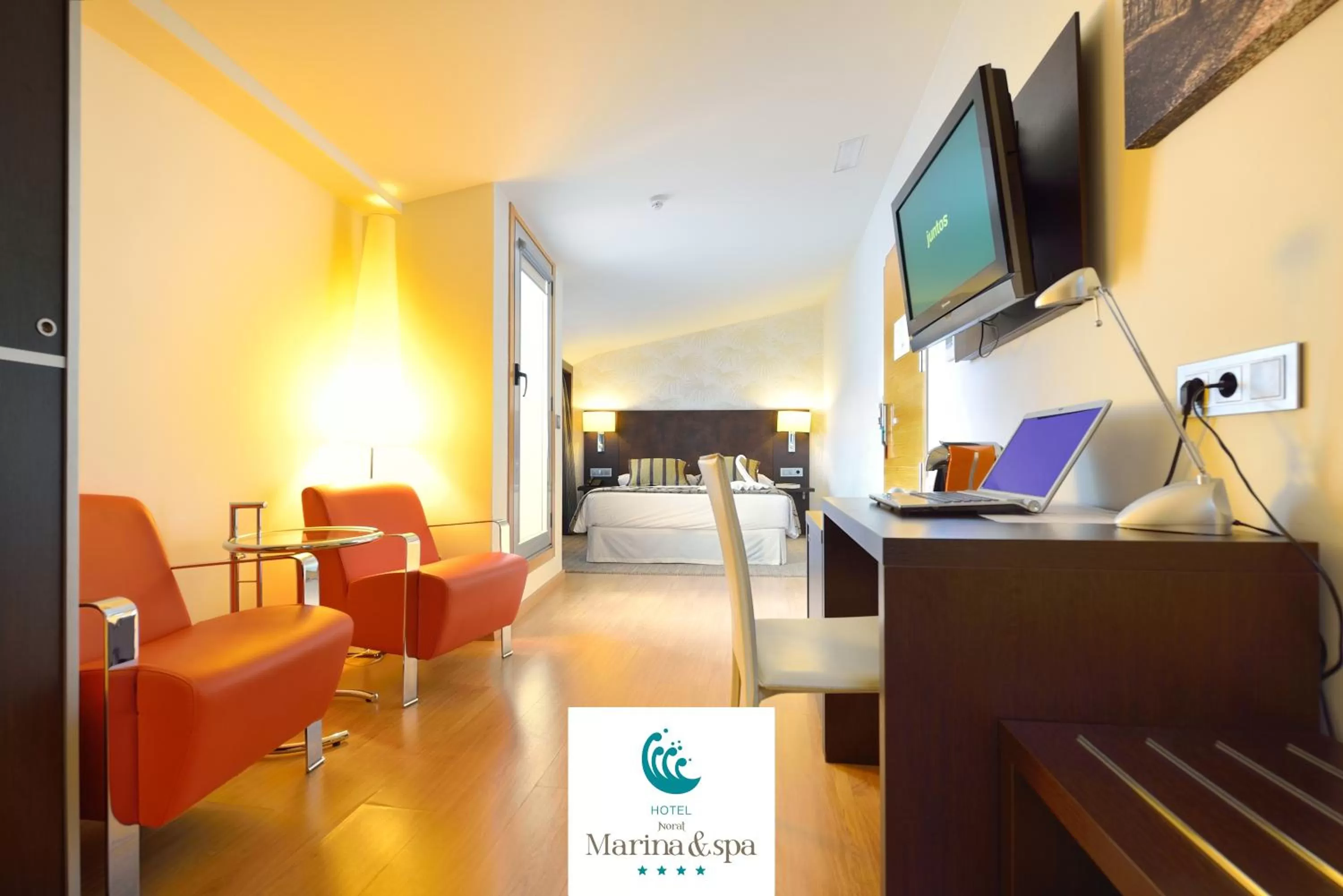 Double Room with Terrace in Hotel Norat Marina & Spa 4* Superior