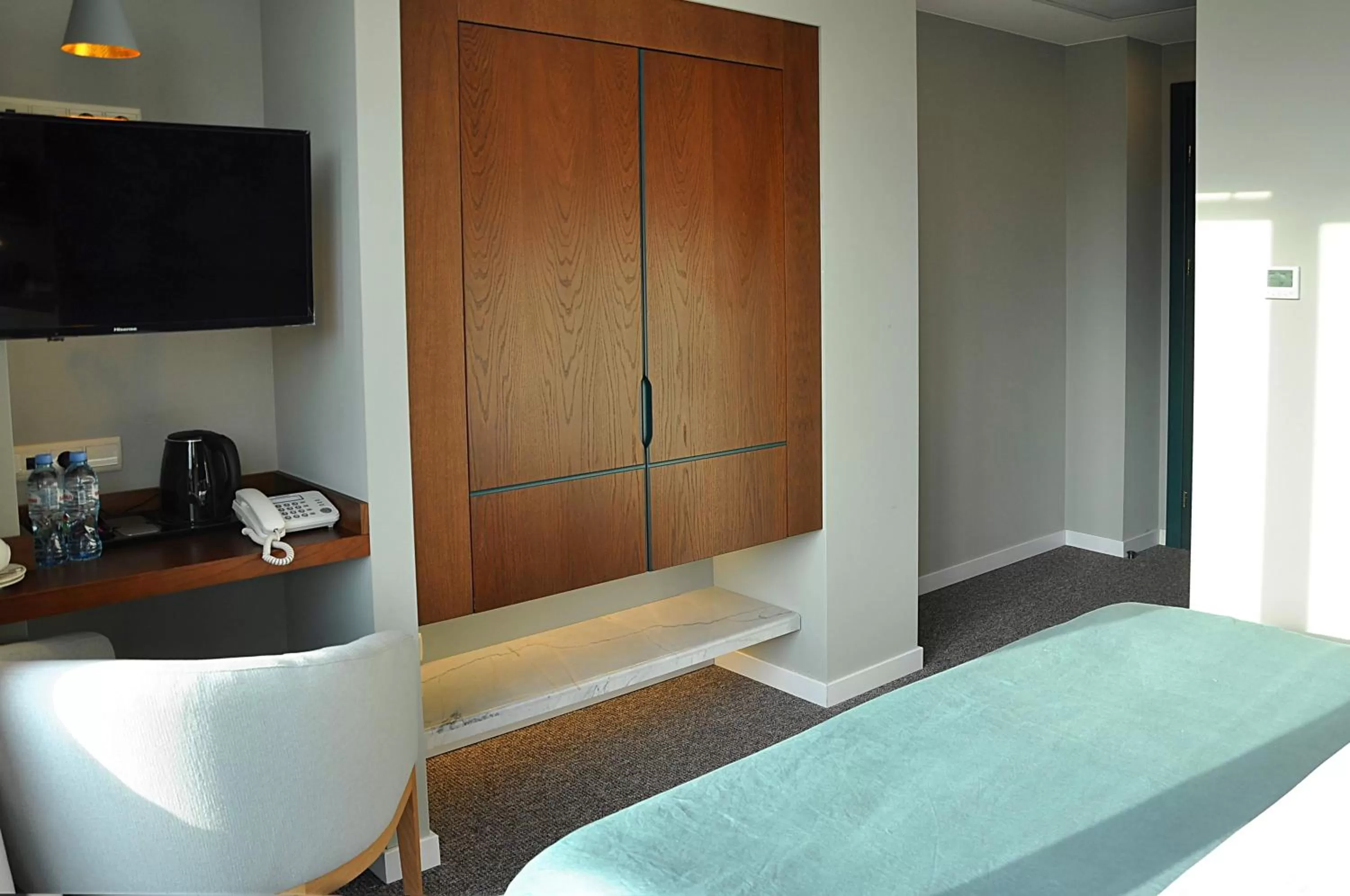 Bedroom, Bed in River View Hotel Tbilisi