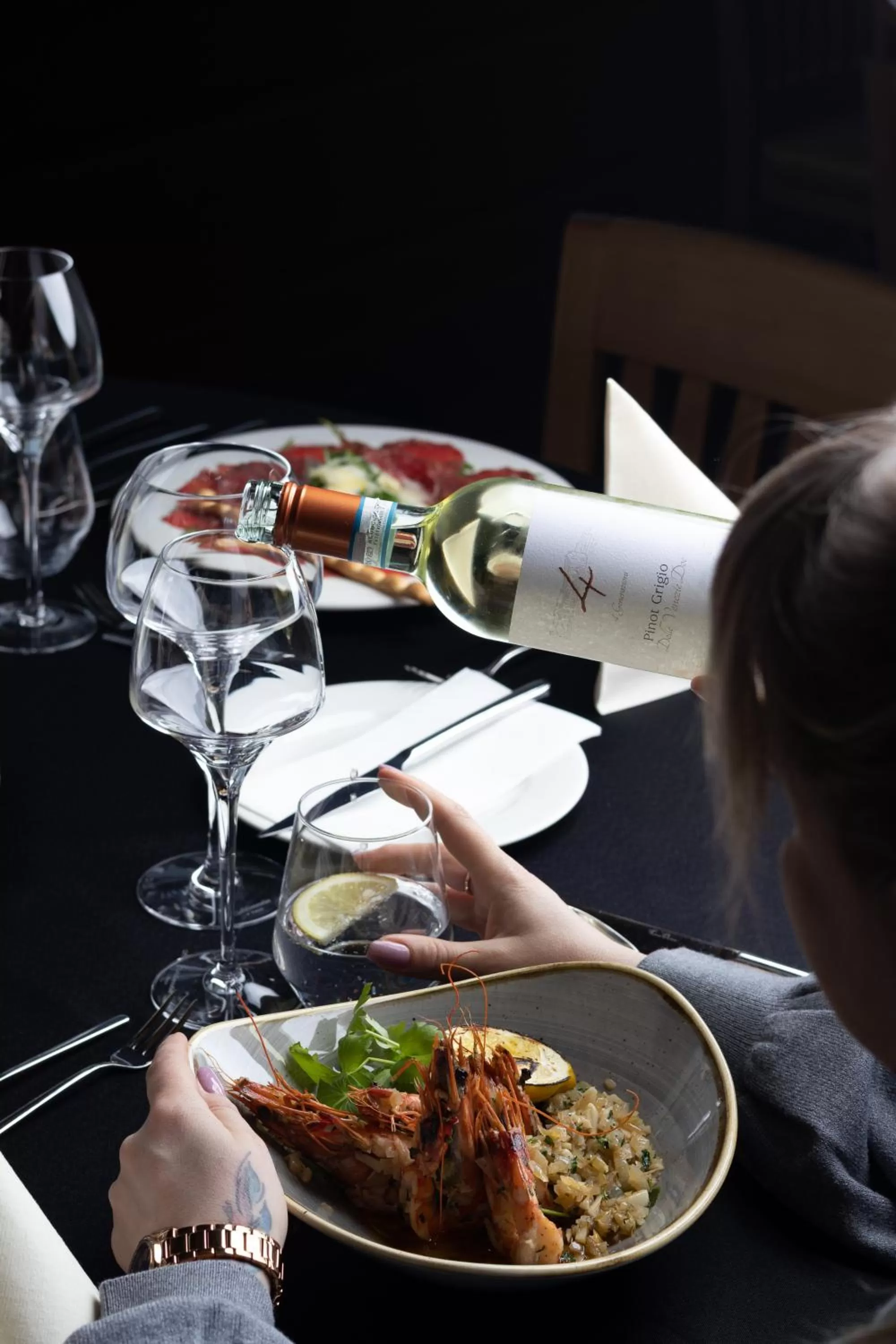 Restaurant/places to eat in Hotel META Resort & Vine SPA