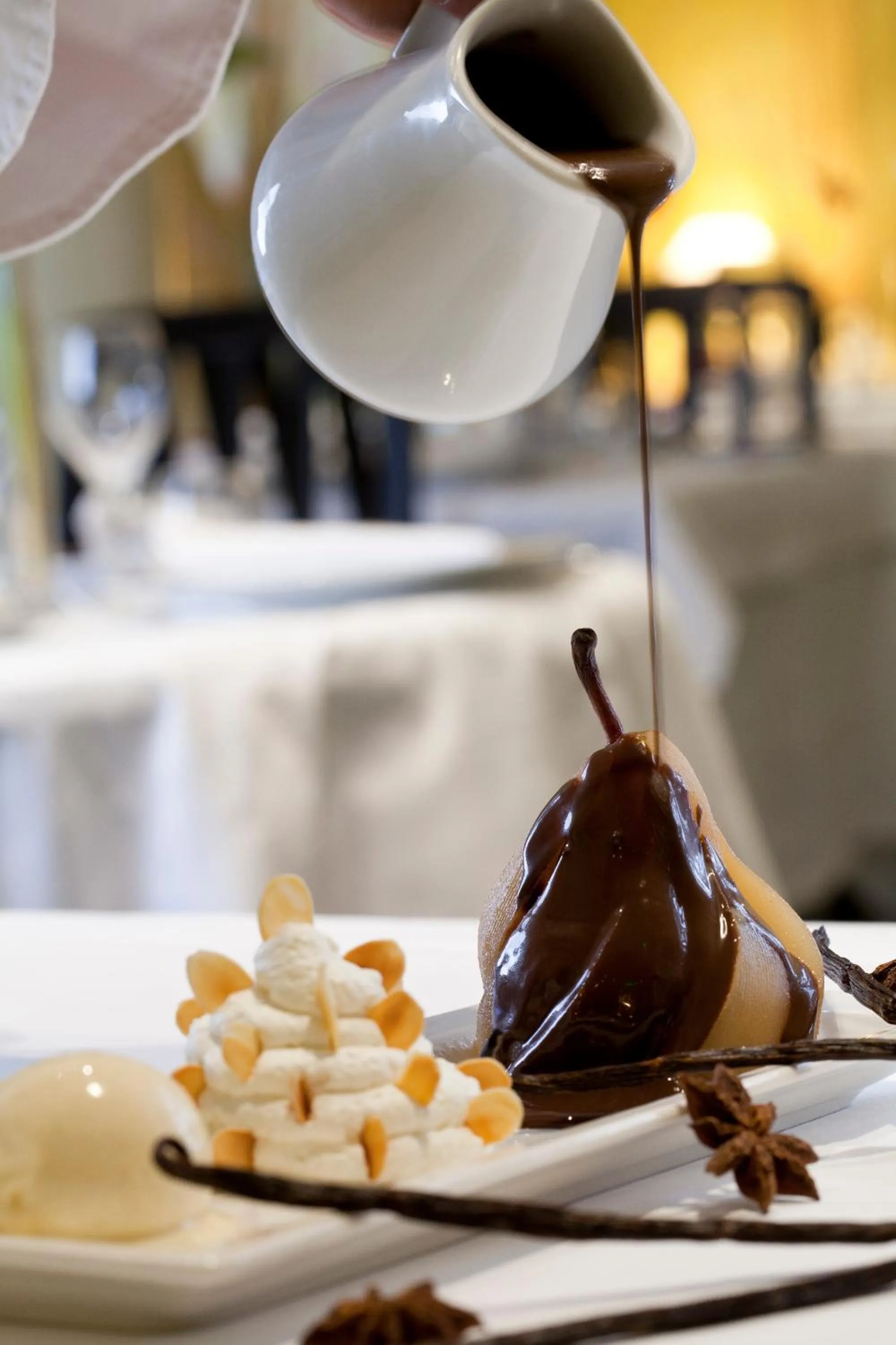 Food close-up in Logis Le Midland