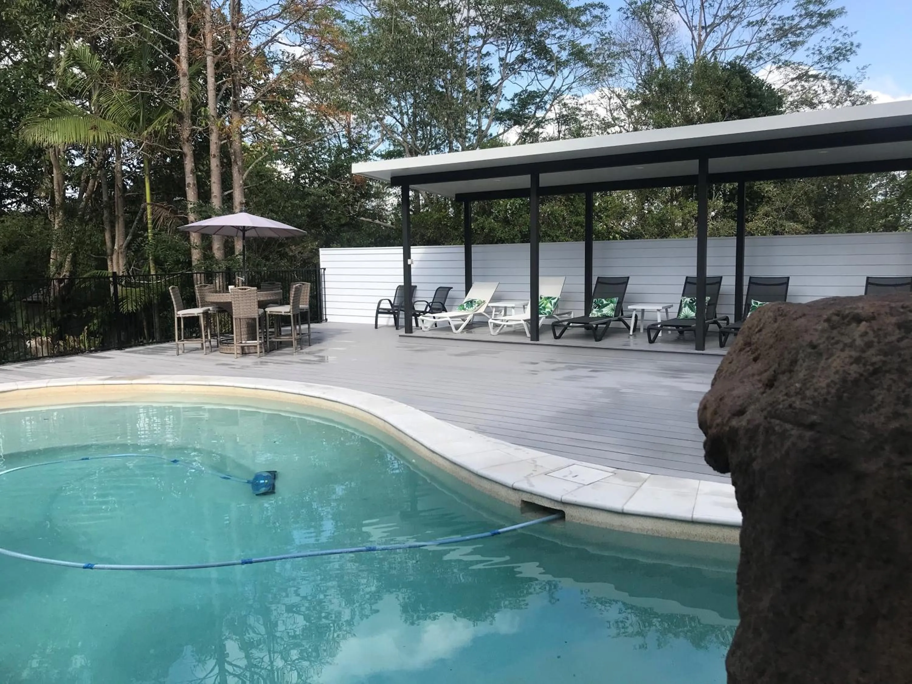 Swimming pool in Clouds Montville