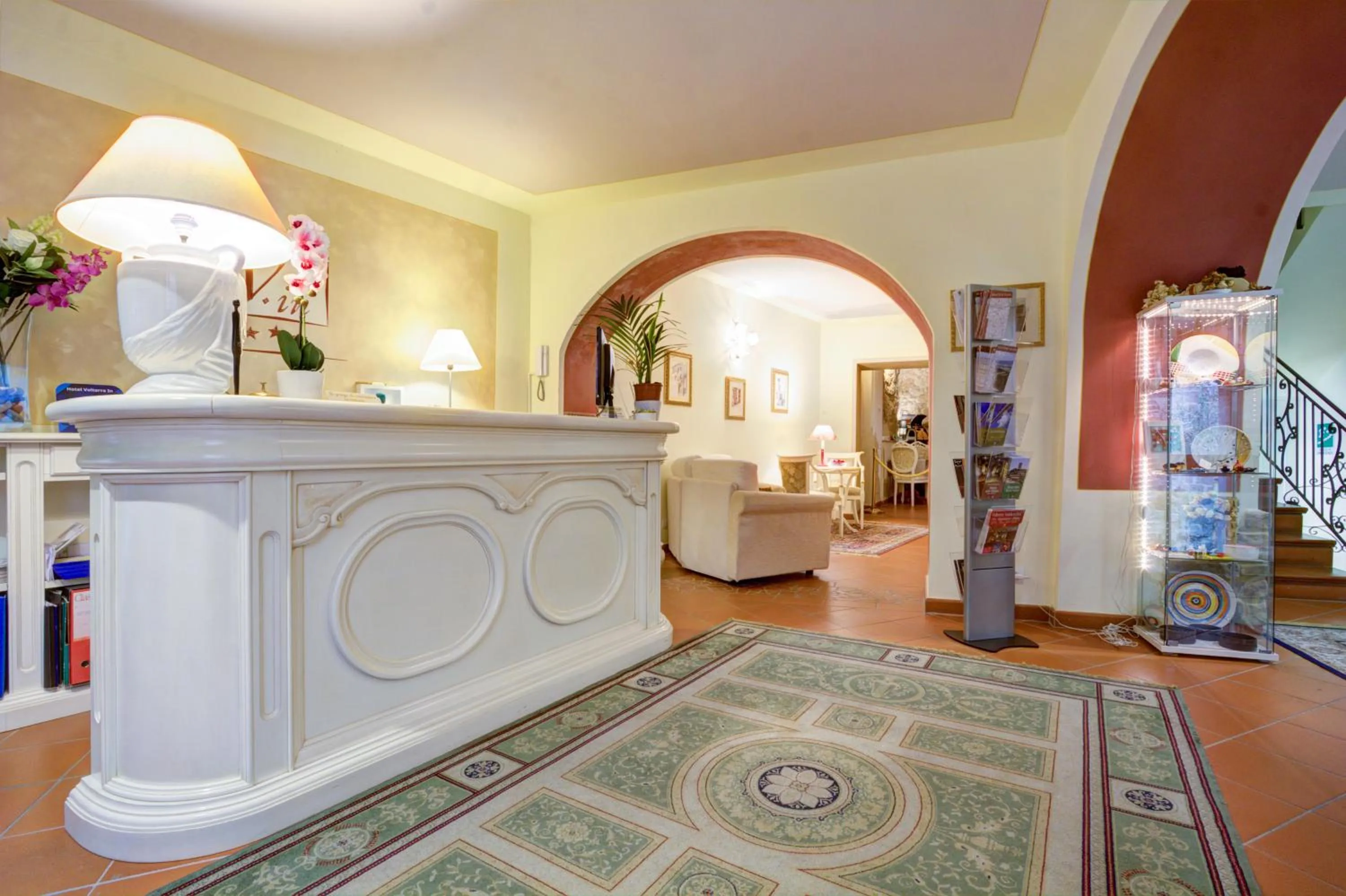 Lobby or reception in Hotel Volterra In Superior
