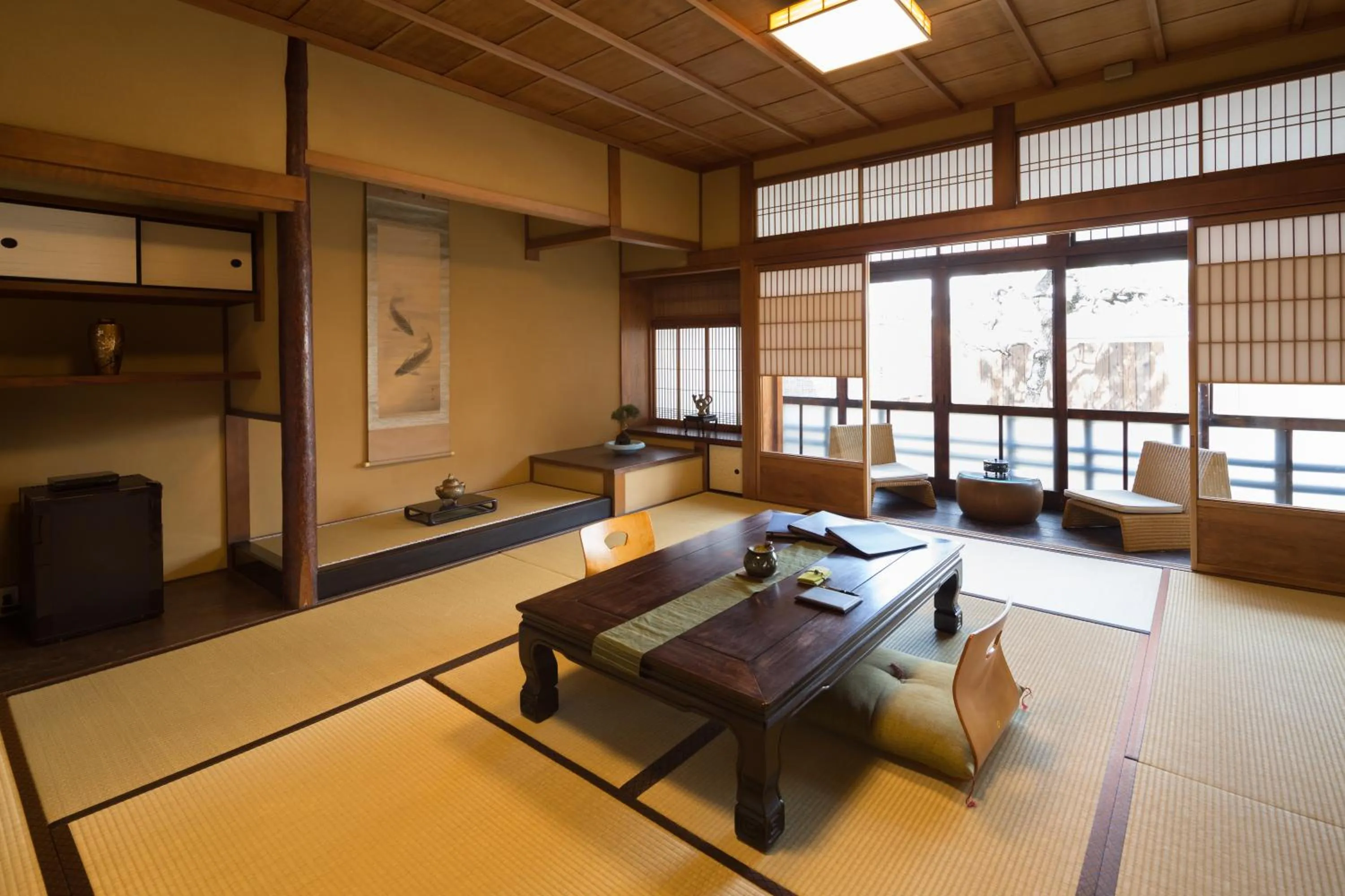 Photo of the whole room in Nazuna Kyoto Nijo-jo