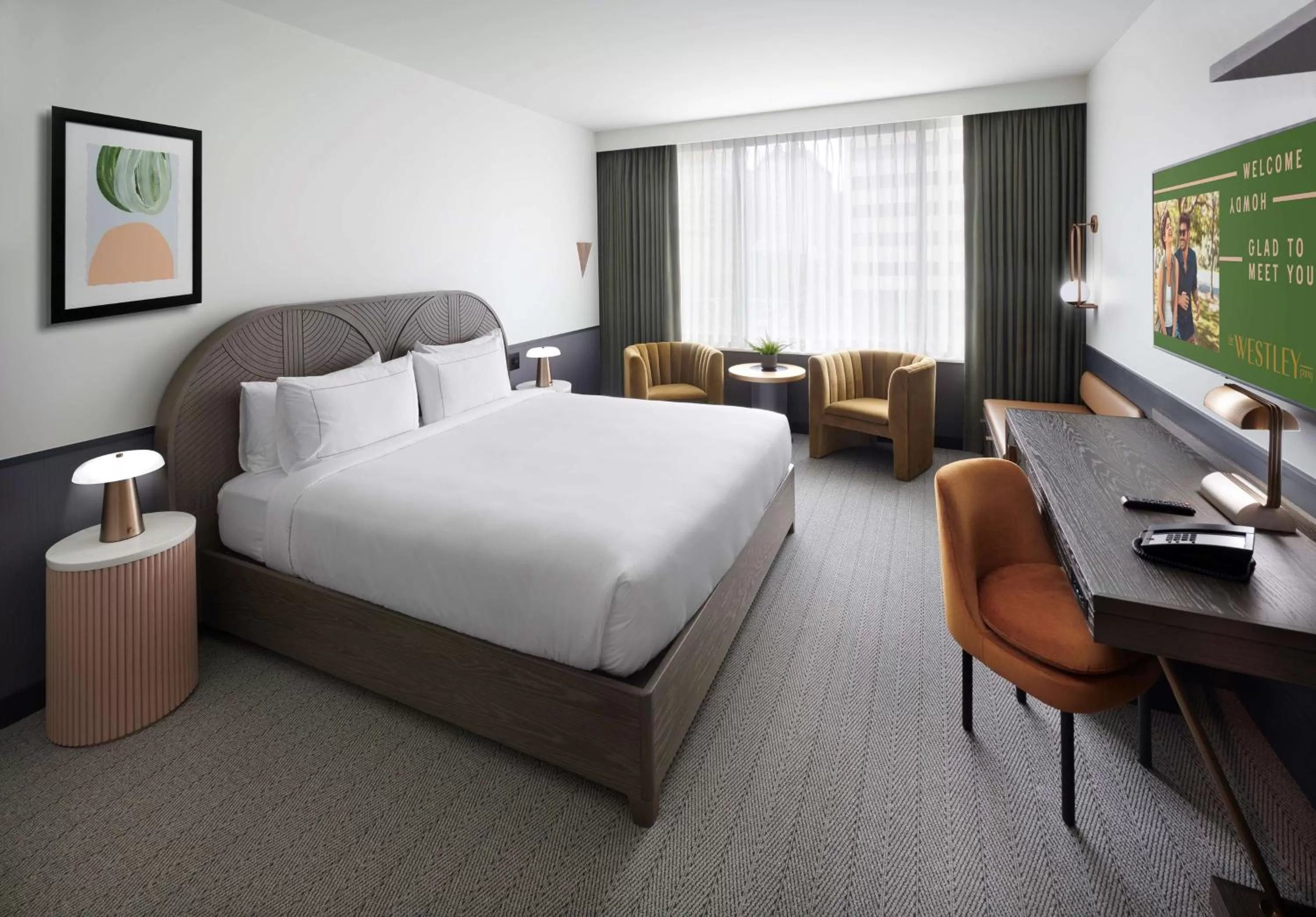 Bedroom, Bed in The Westley Calgary Downtown, Tapestry Collection By Hilton