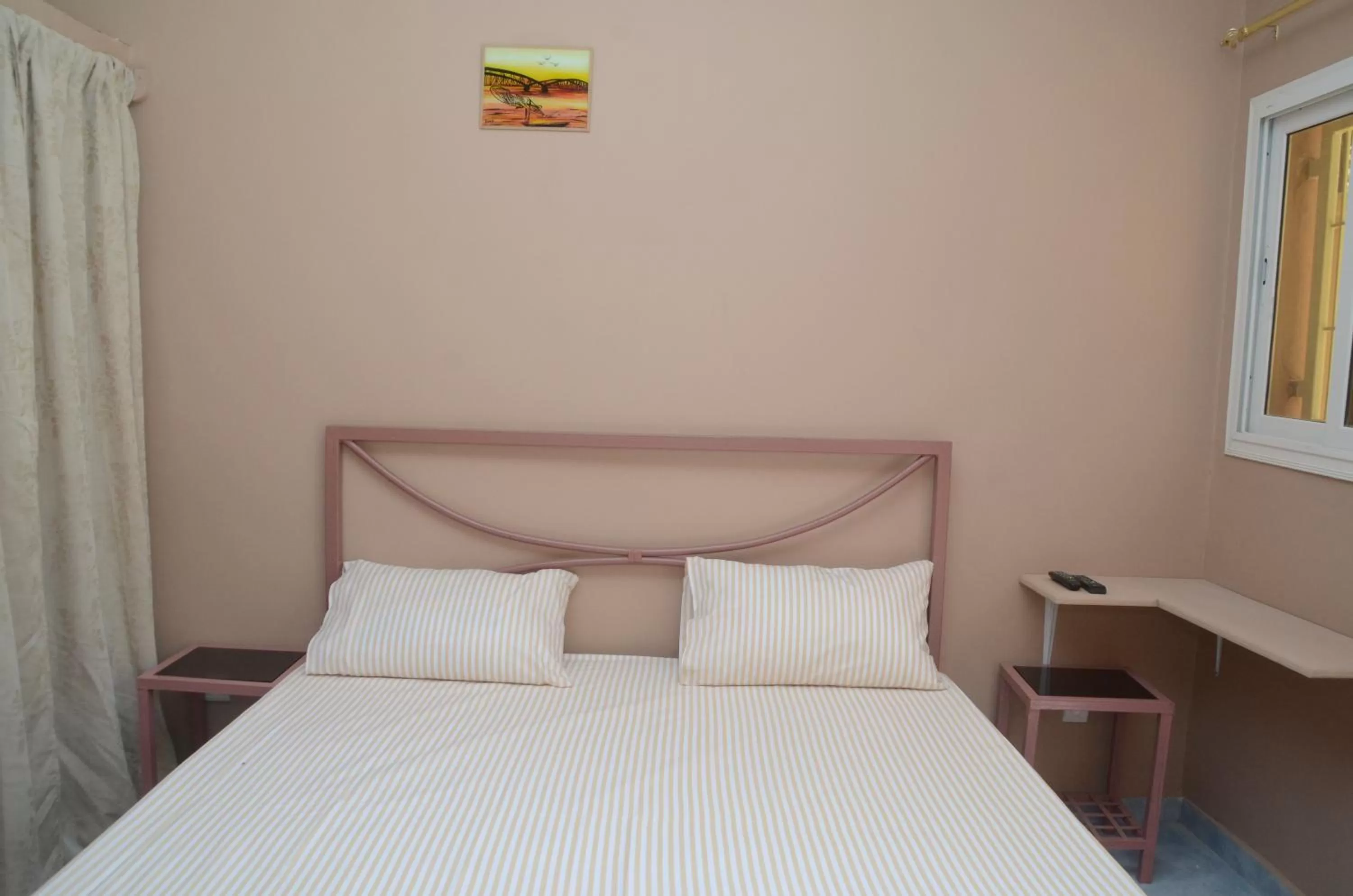 Bed in Hotel La Perle