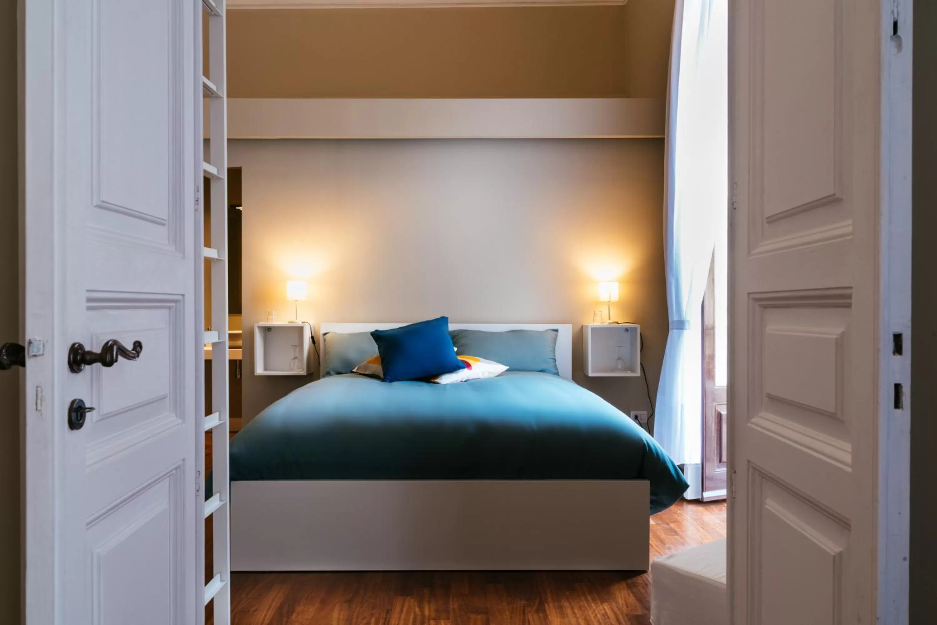 Photo of the whole room, Bed in b&b le 4 leggende