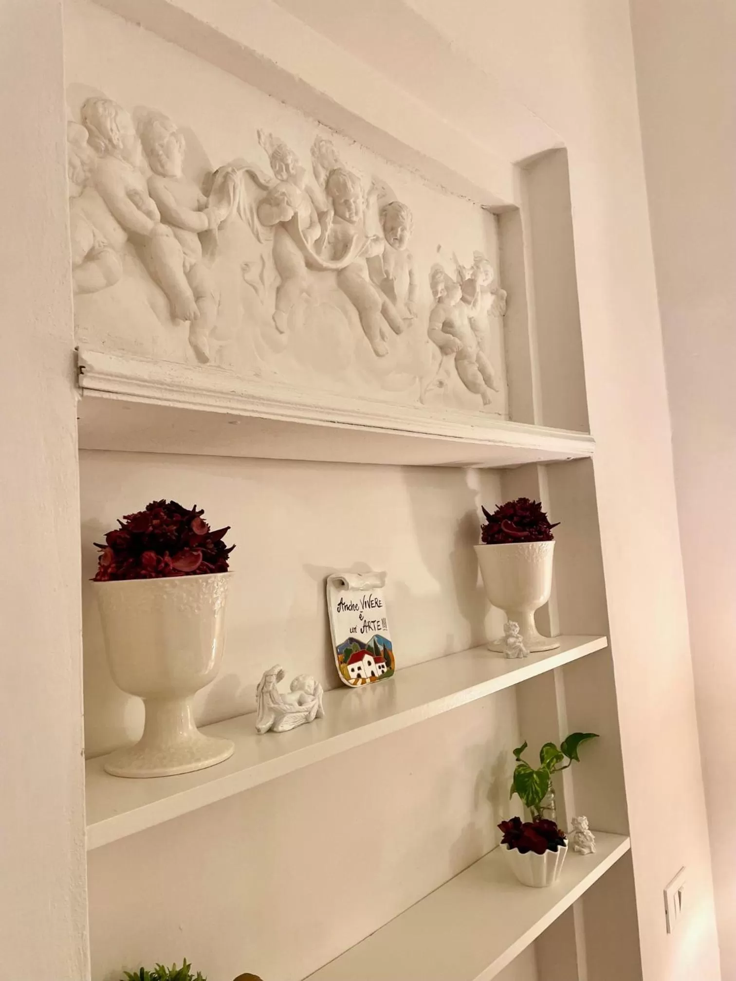 Text overlay in Home Milù Florence