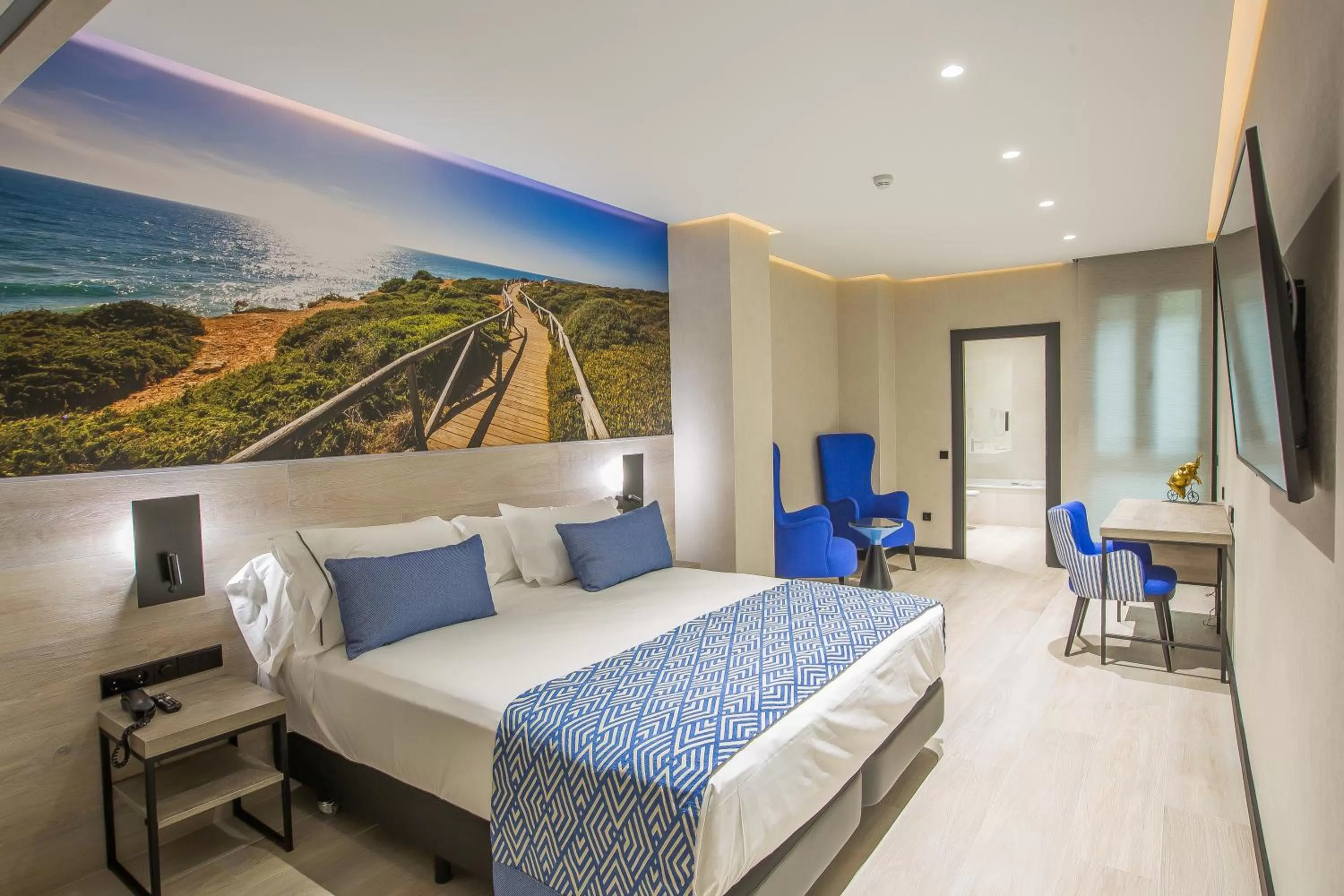 Bedroom, Bed in Hotel Brö-Adults Recommended