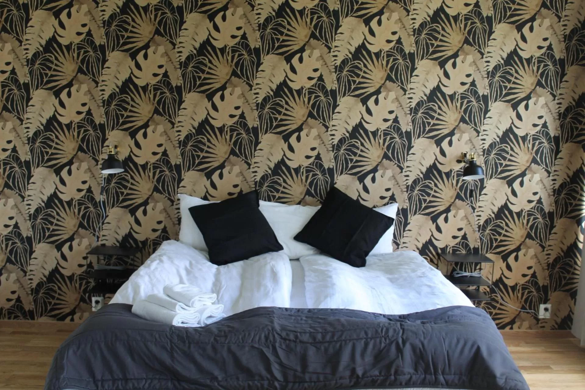 Bed in Hensbacka Hotell