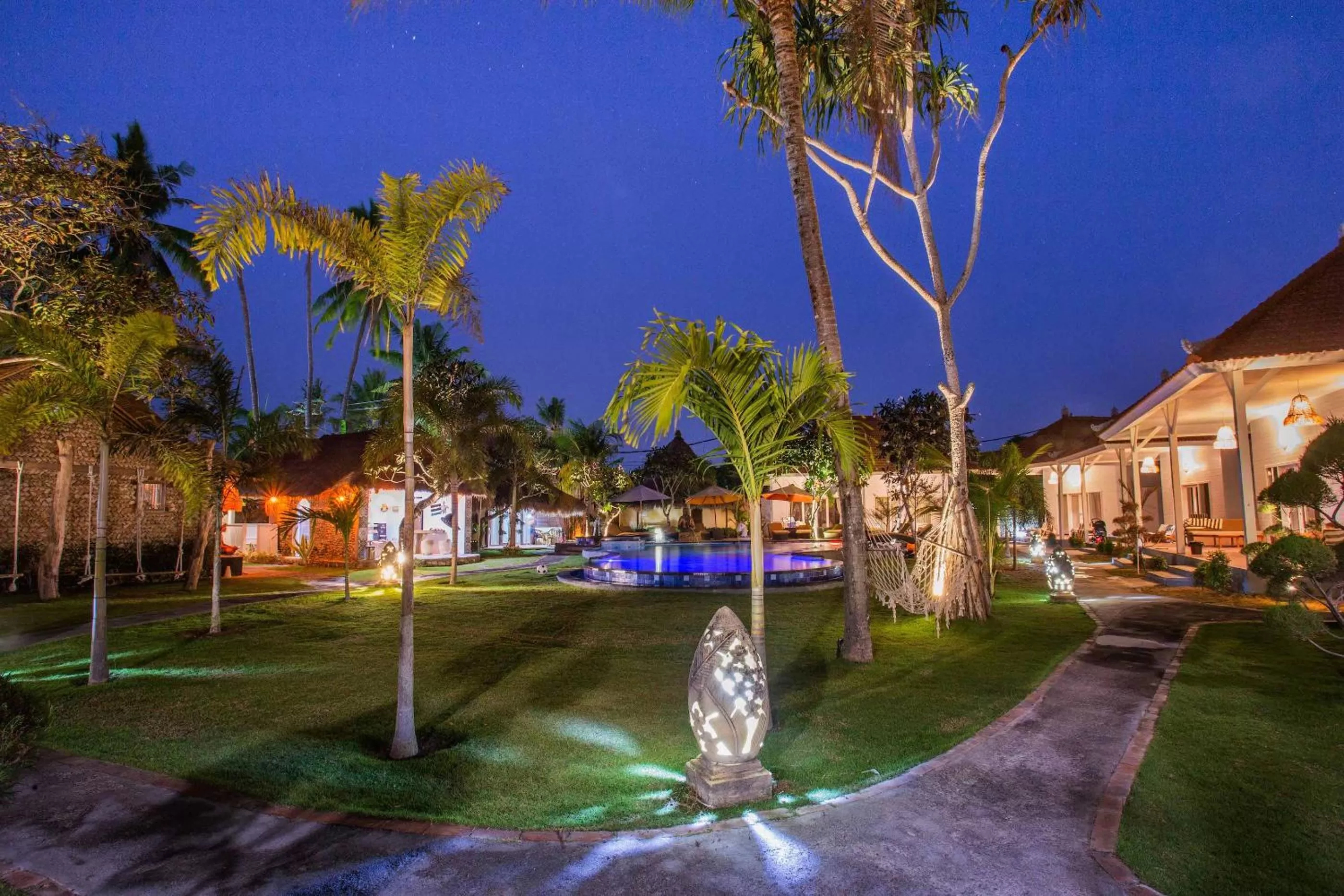 Garden in Sanghyang Bay Villas