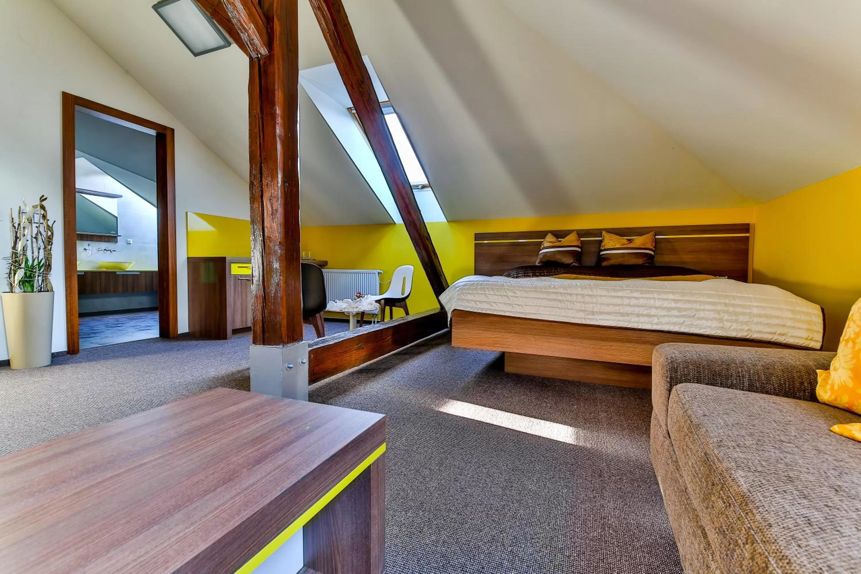 Bedroom, Bed in Villa Aurelie