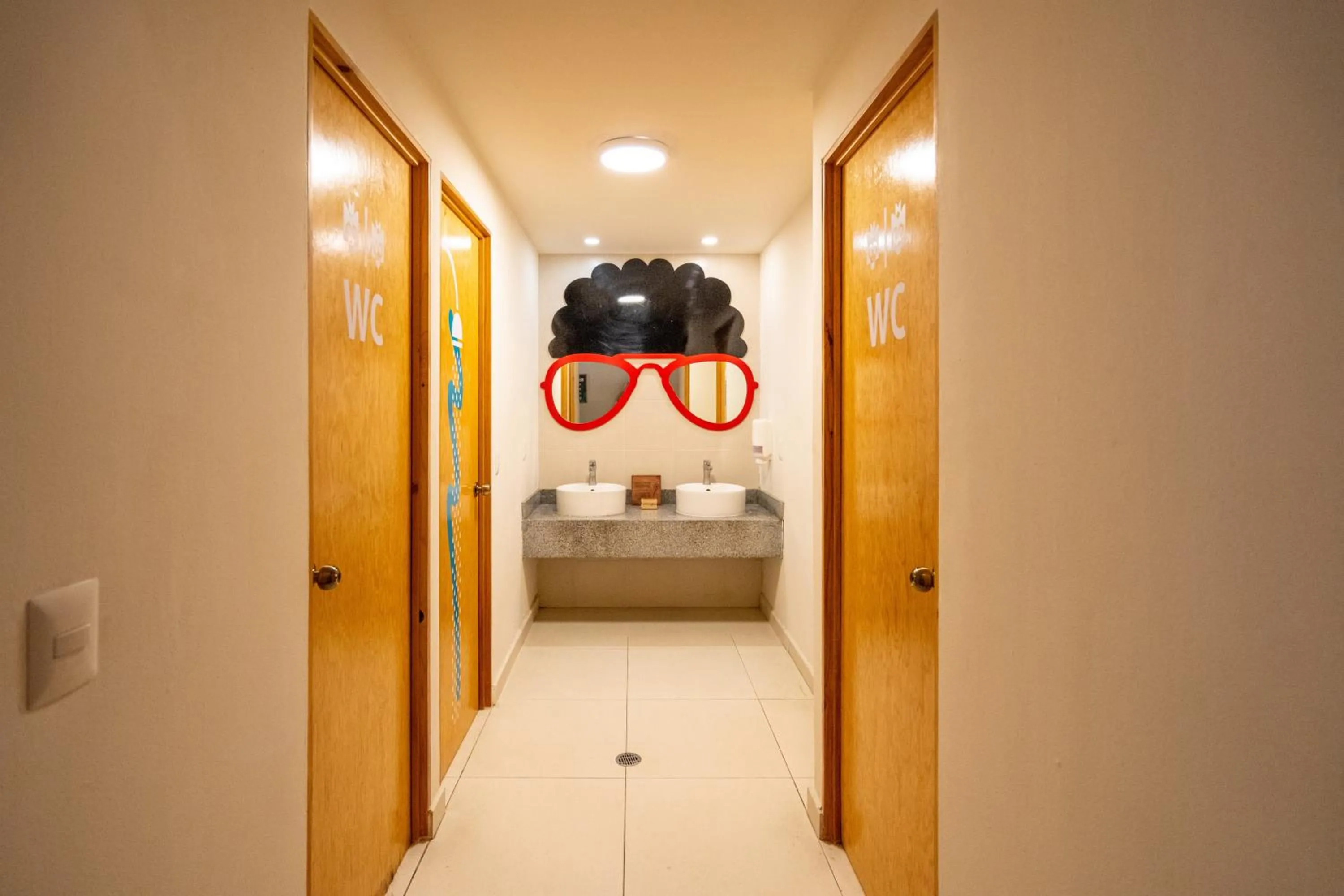 Bathroom in Mayan Monkey Cancun - Social Hotel