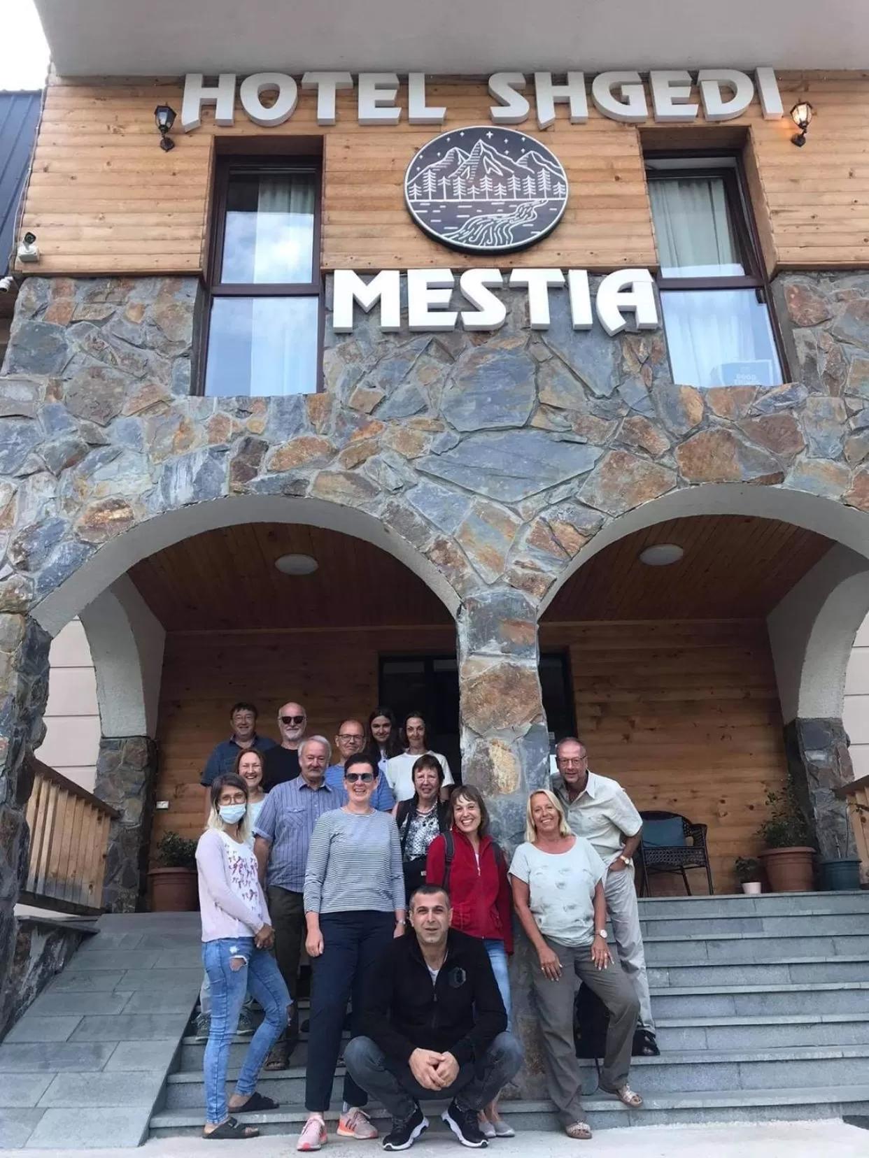 People in Hotel Shgedi Mestia