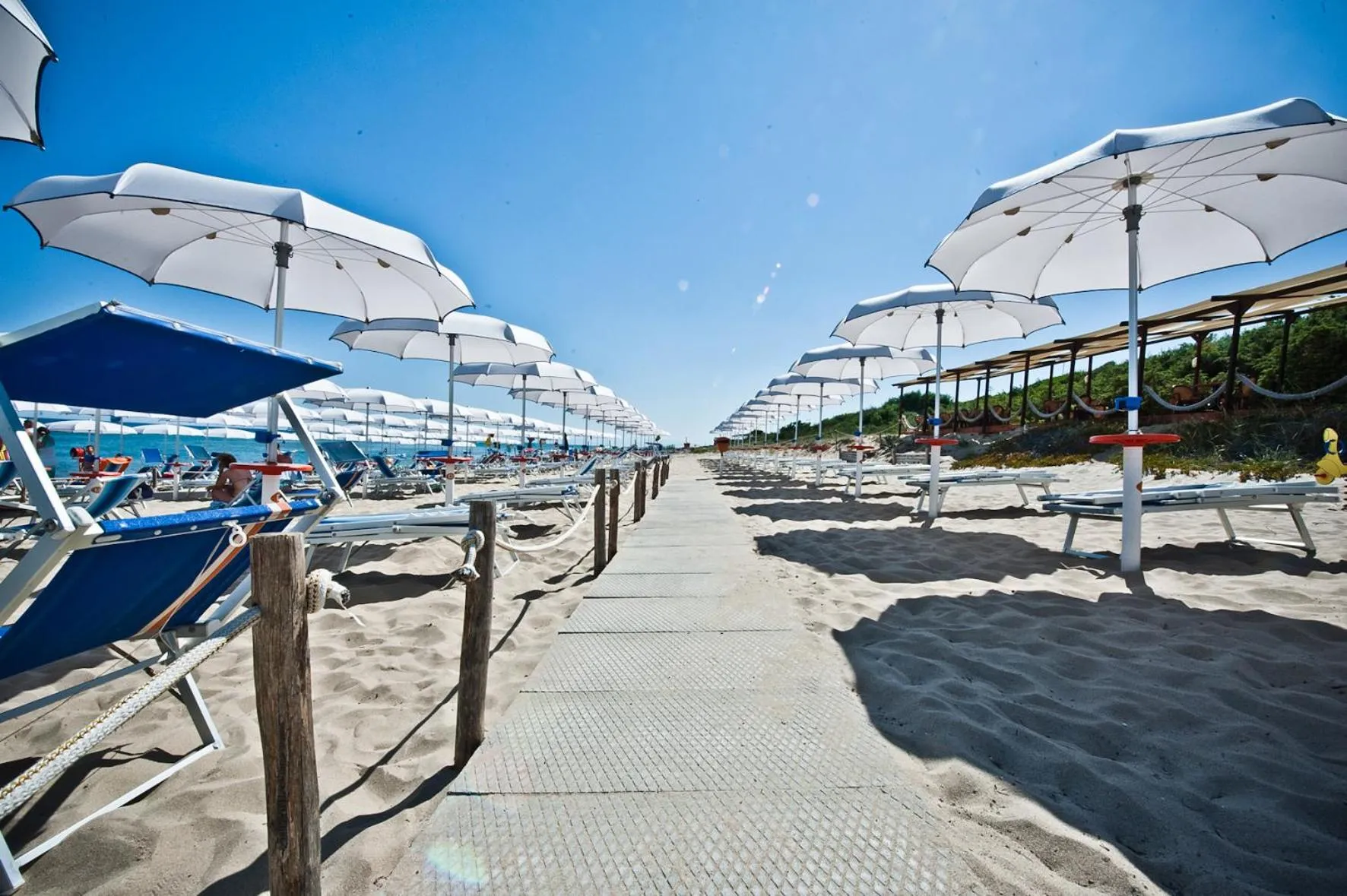 Beach in Ticho's Greenblu Hotel