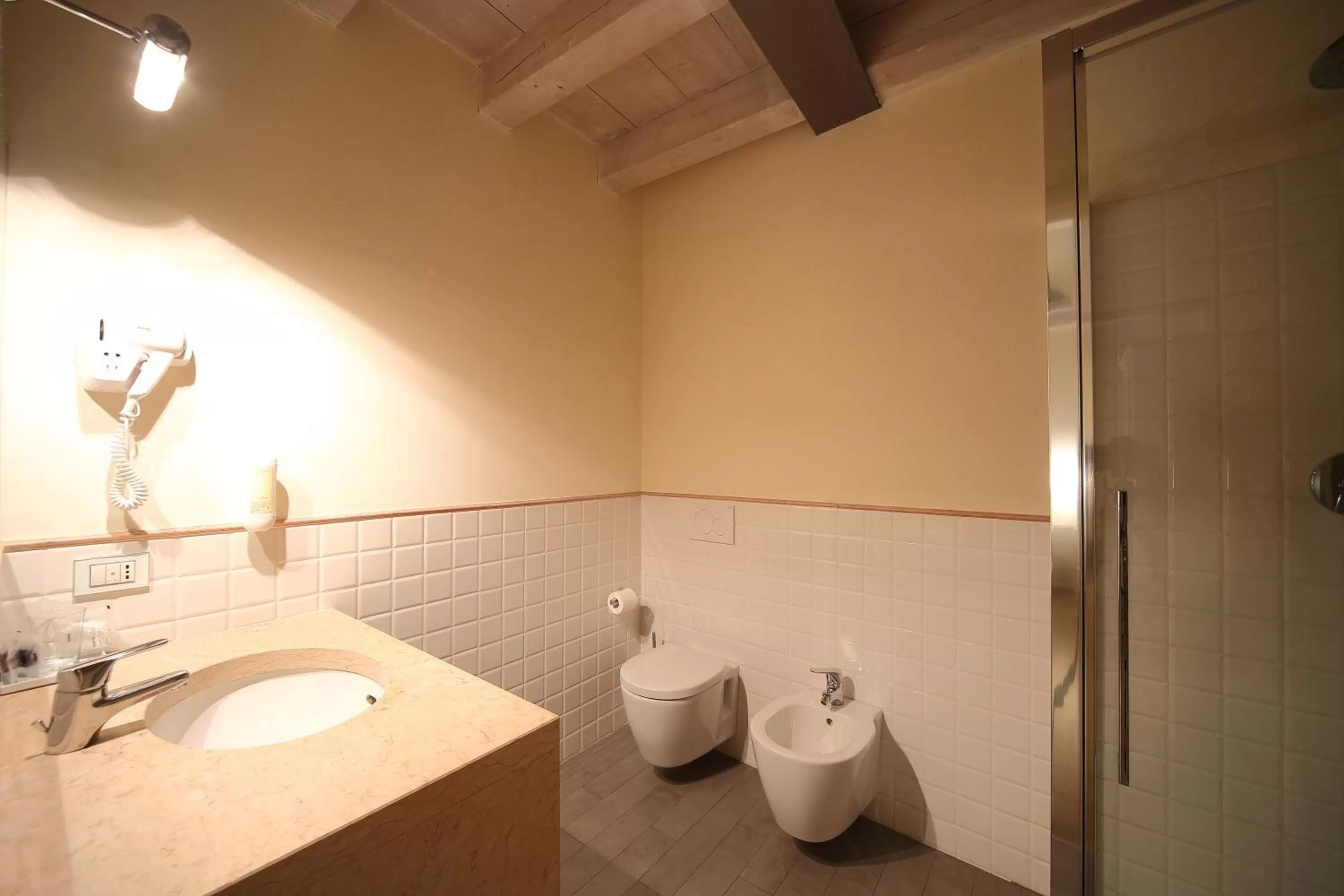 Shower in Hotel Villa Moron