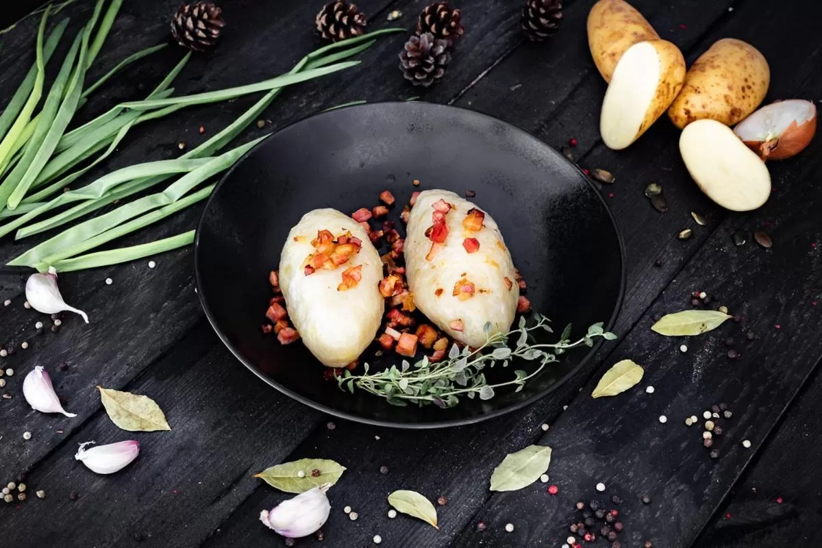 Food close-up in Hotel Leśny