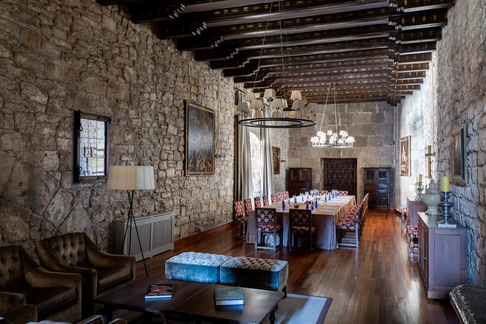 Living room in Parador de Hondarribia