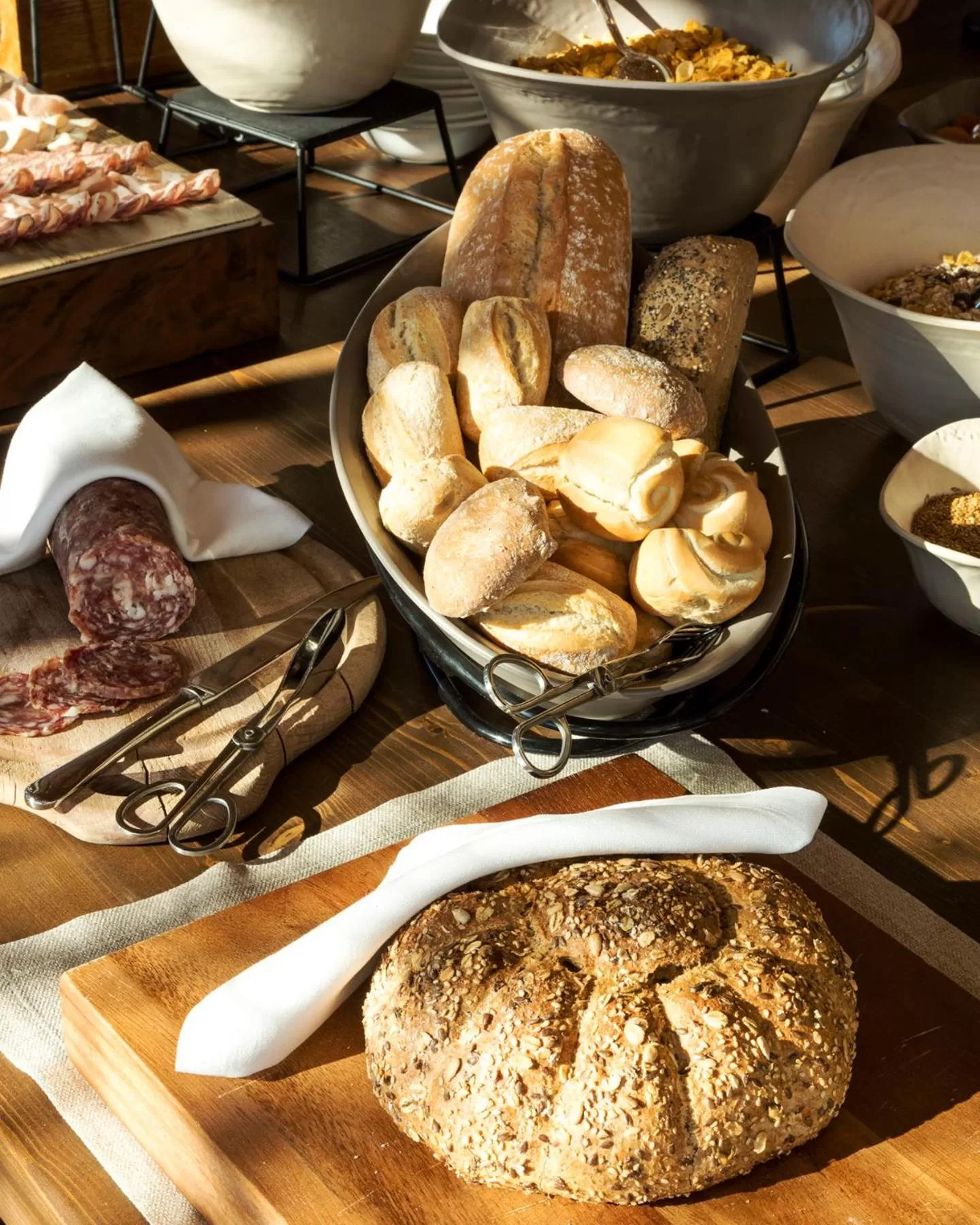 Continental breakfast in Faloria Mountain Spa Resort