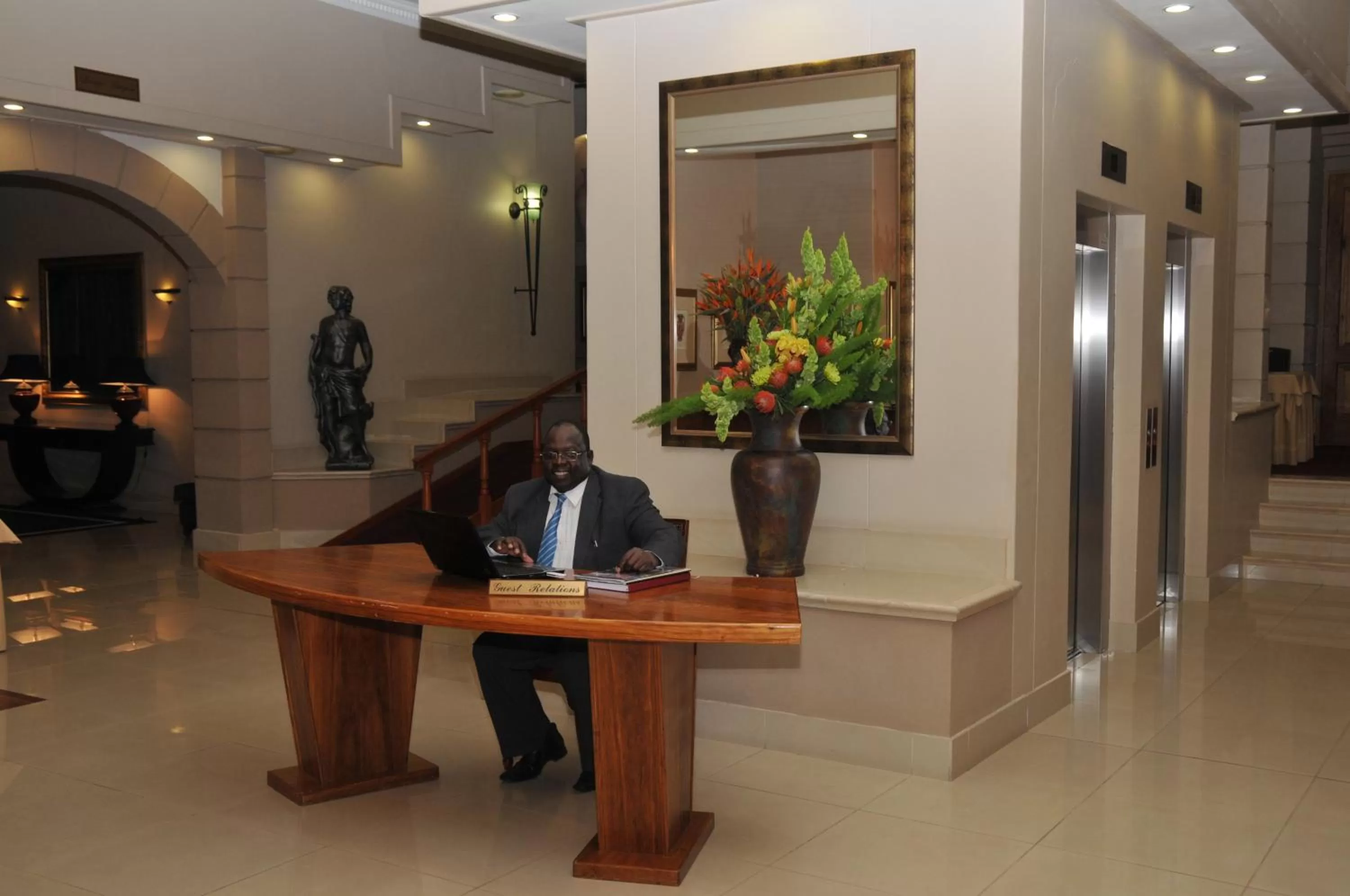 Lobby or reception in Apollo Hotel