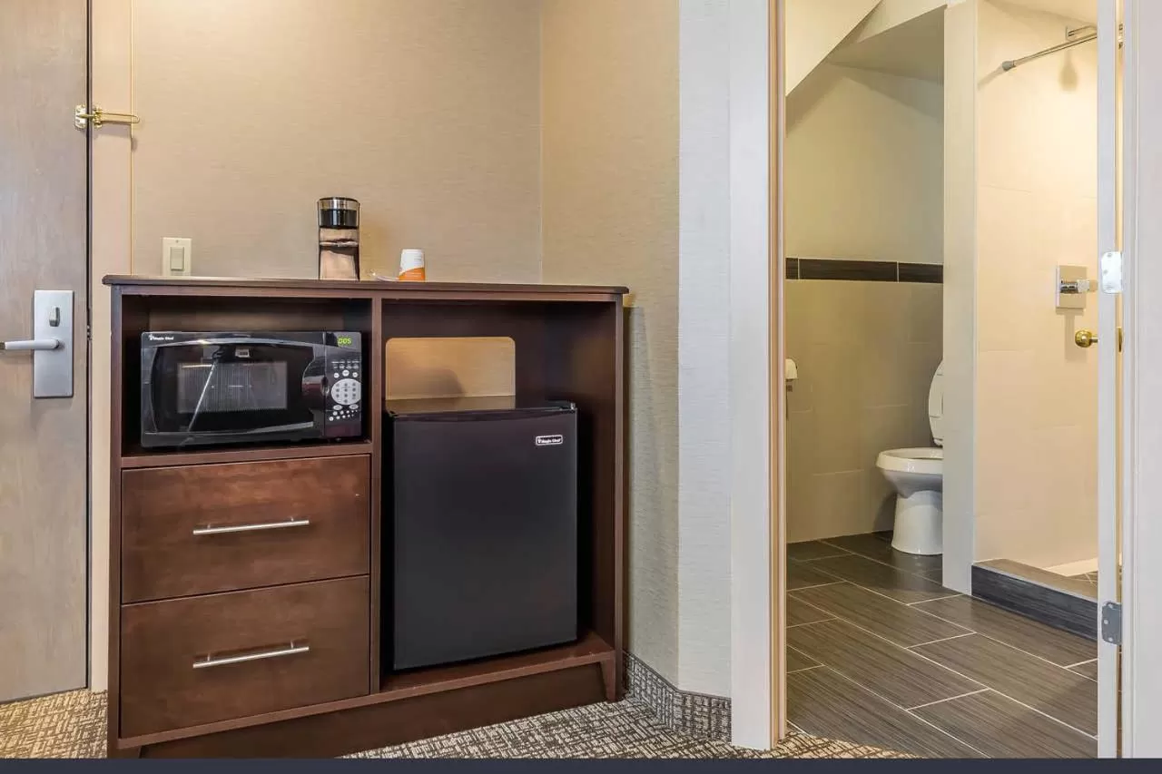 Bathroom in Rodeway Inn Chicago/Evanston