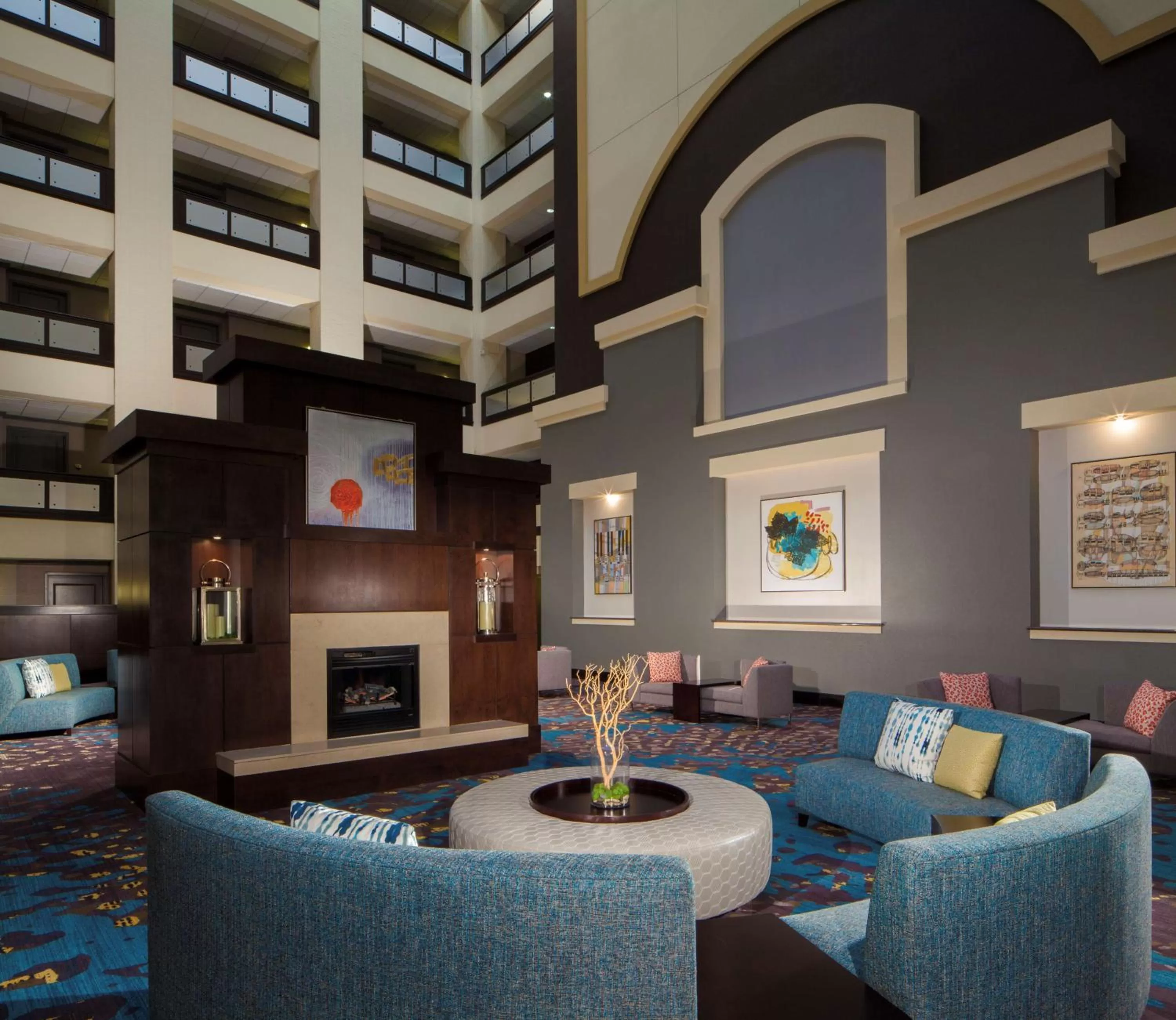 Lobby or reception in Hilton Garden Inn Austin Downtown