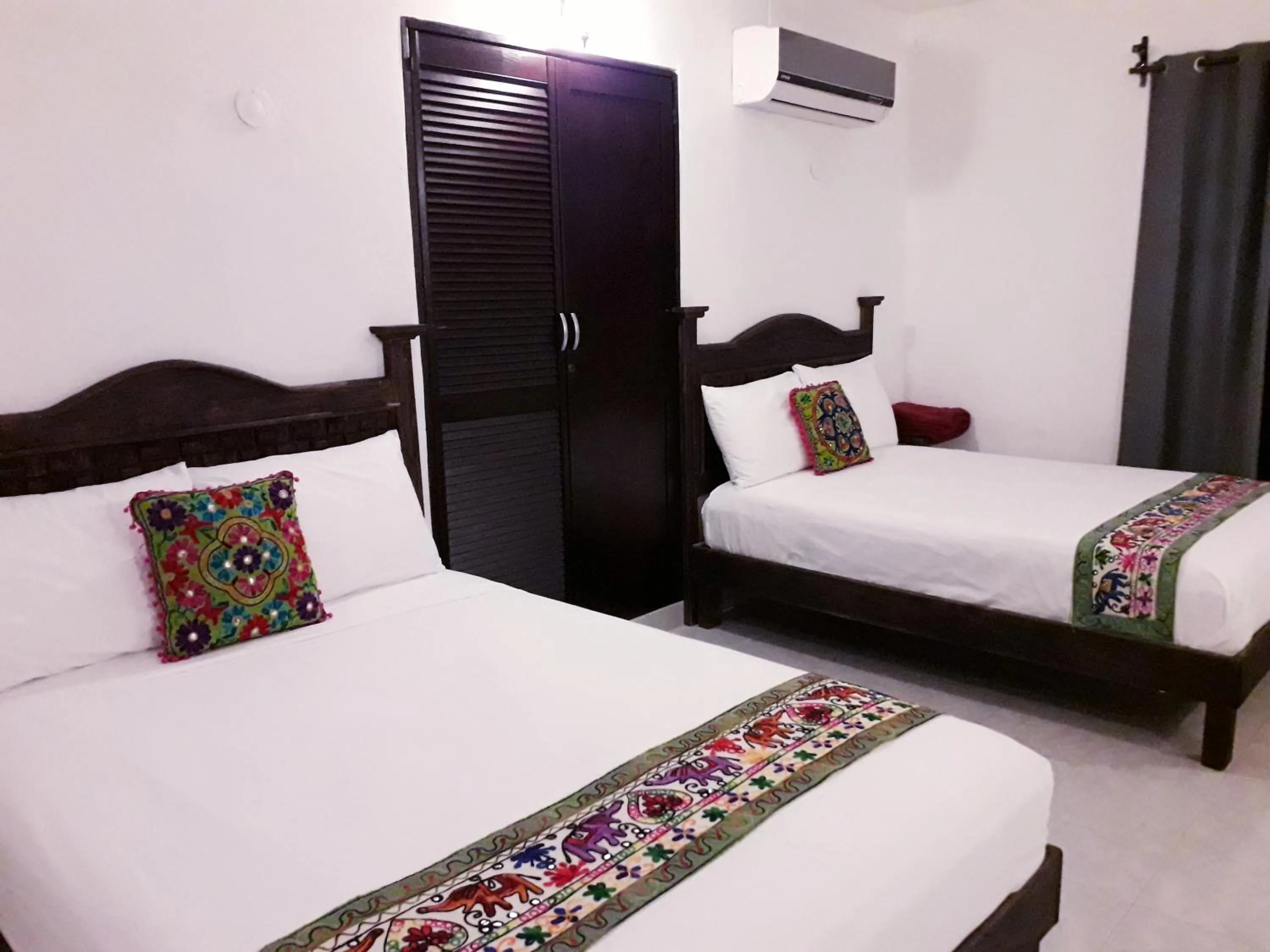 Bed in Hotel Peregrina