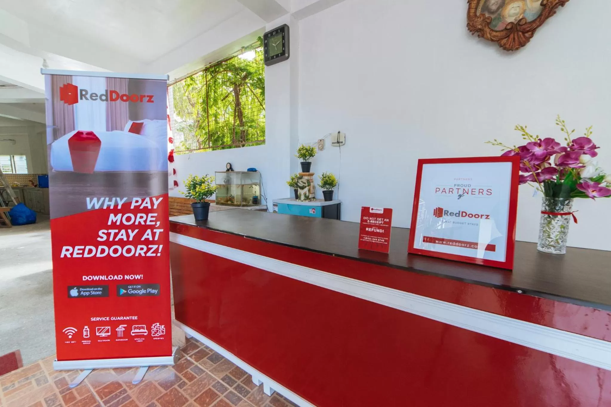Lobby or reception in RedDoorz at Pag Asa Rawis Legazpi