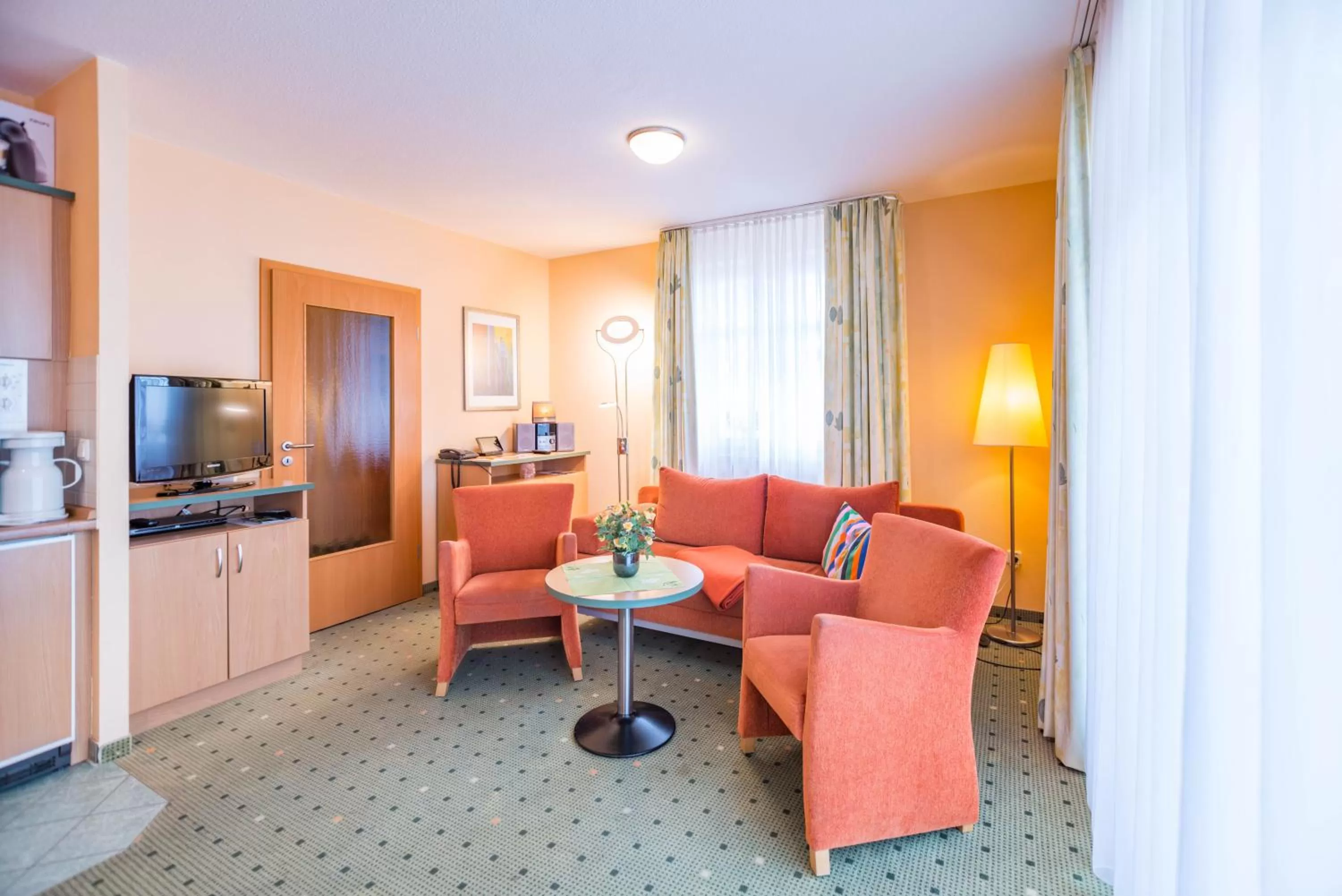 Photo of the whole room, Seating Area in Am Weststrand Apartmenthaus Waldeck