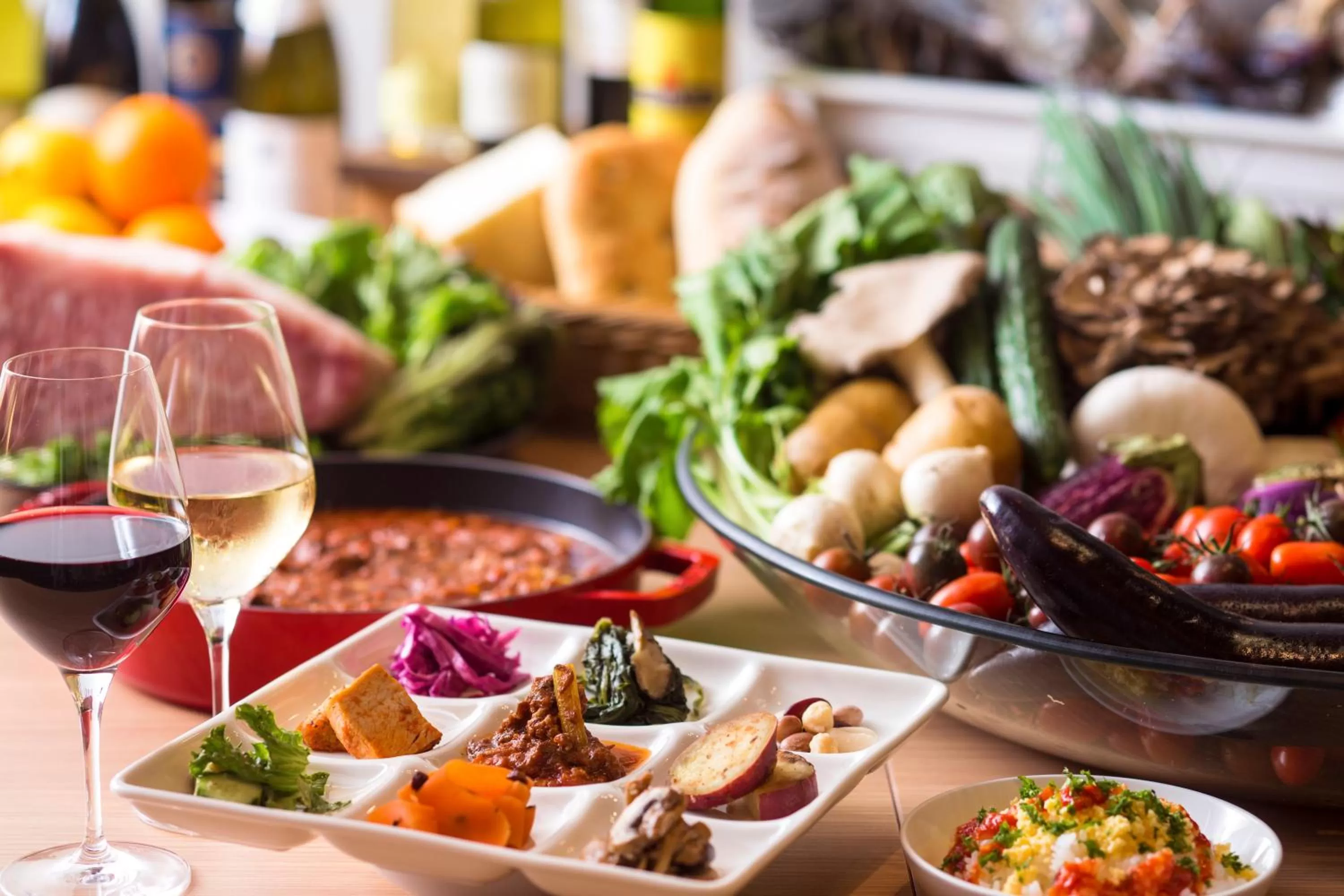 Food close-up in Hotel Miyajima Villa