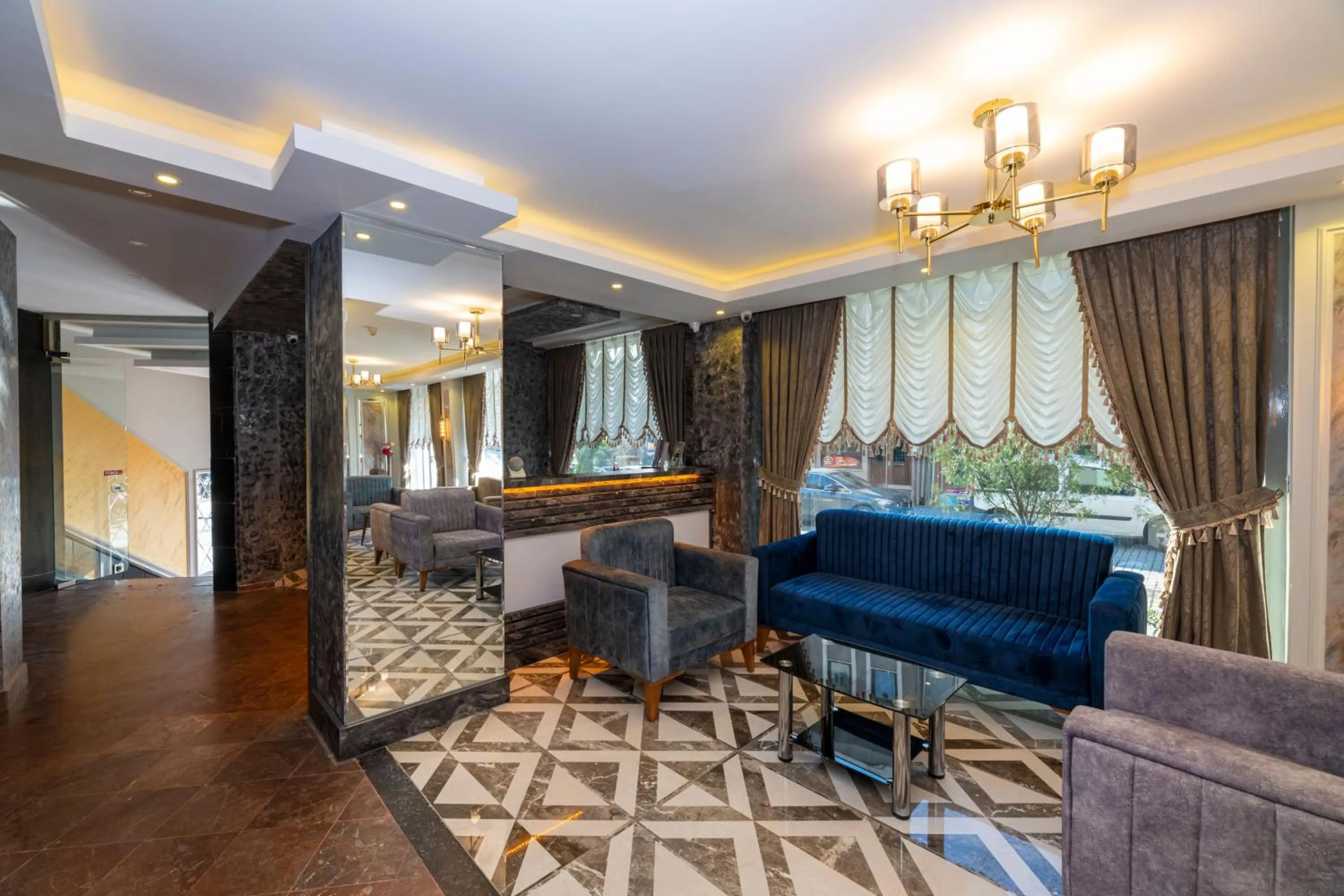 Lobby or reception in Hotel Yesilpark