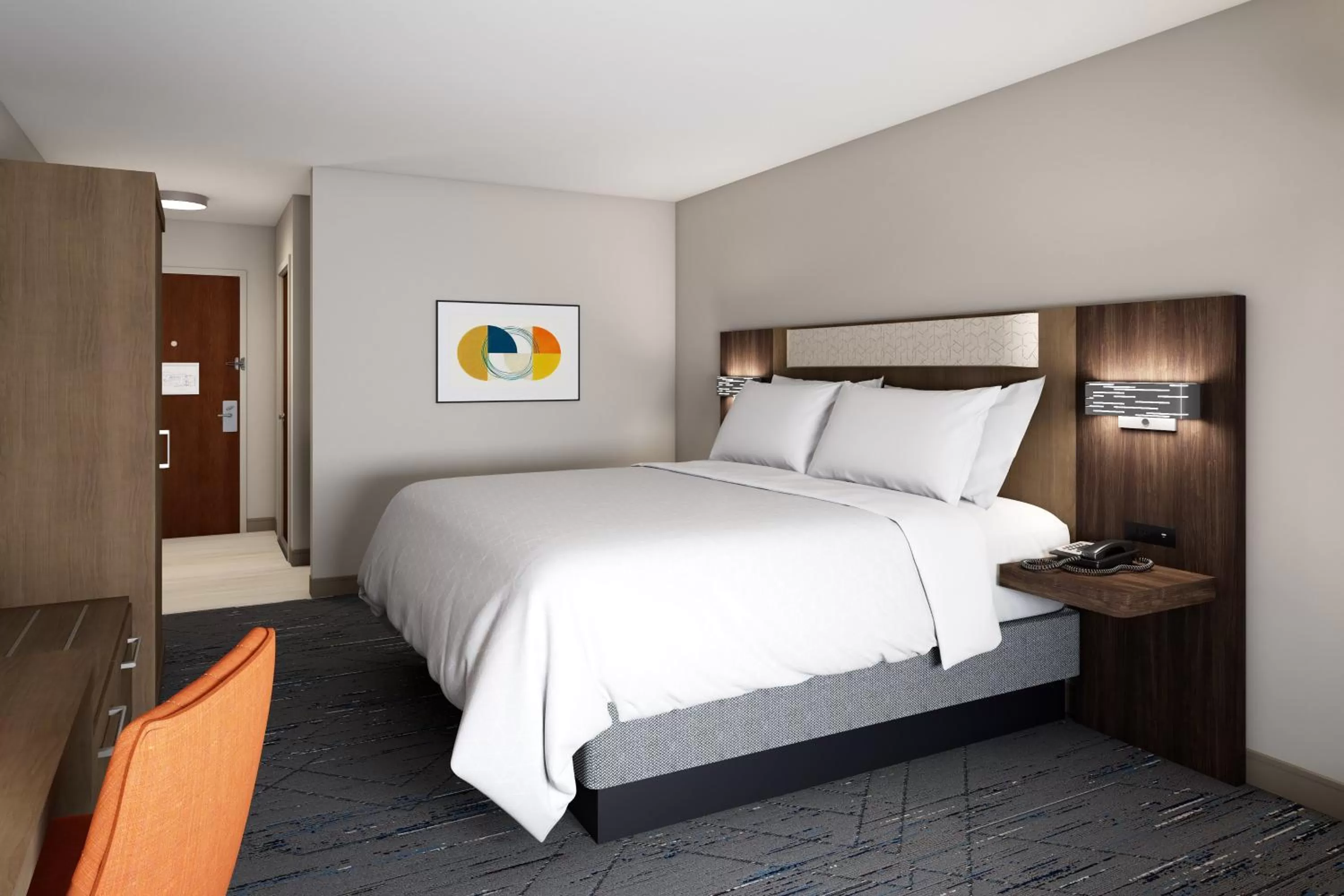 Photo of the whole room, Bed in Holiday Inn Express & Suites - Mobile - I-65 by IHG