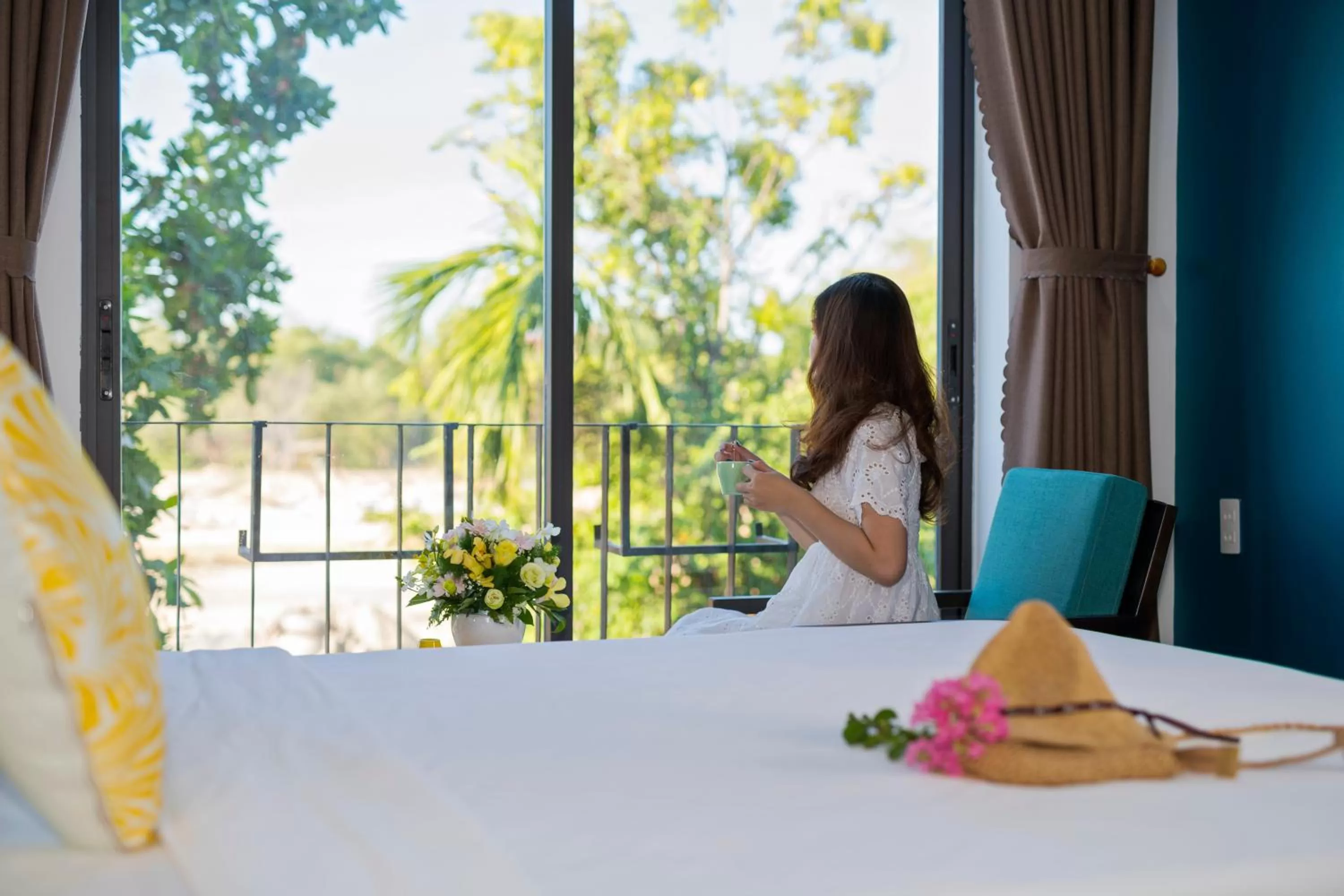 Bed in LENA HOMESTAY