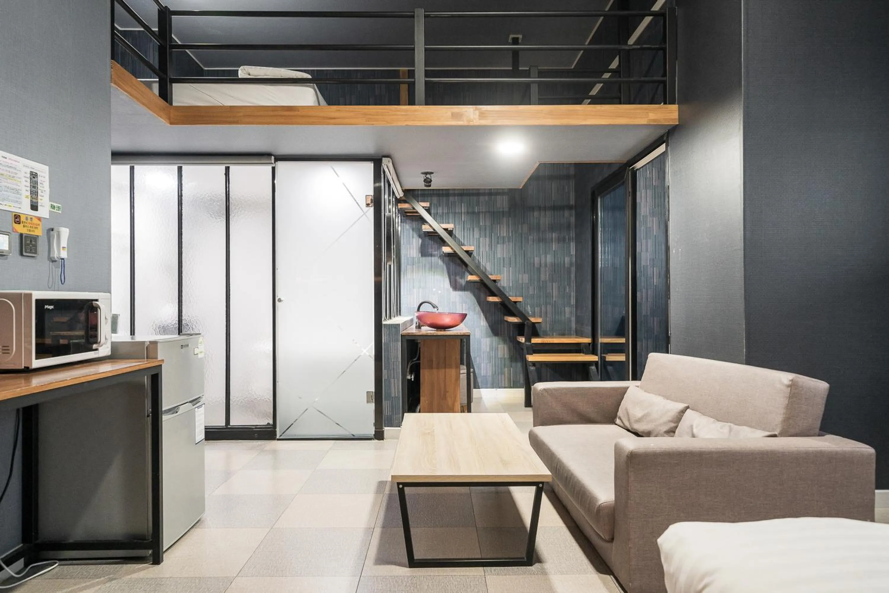 Living room in Malu Hotel Suwon