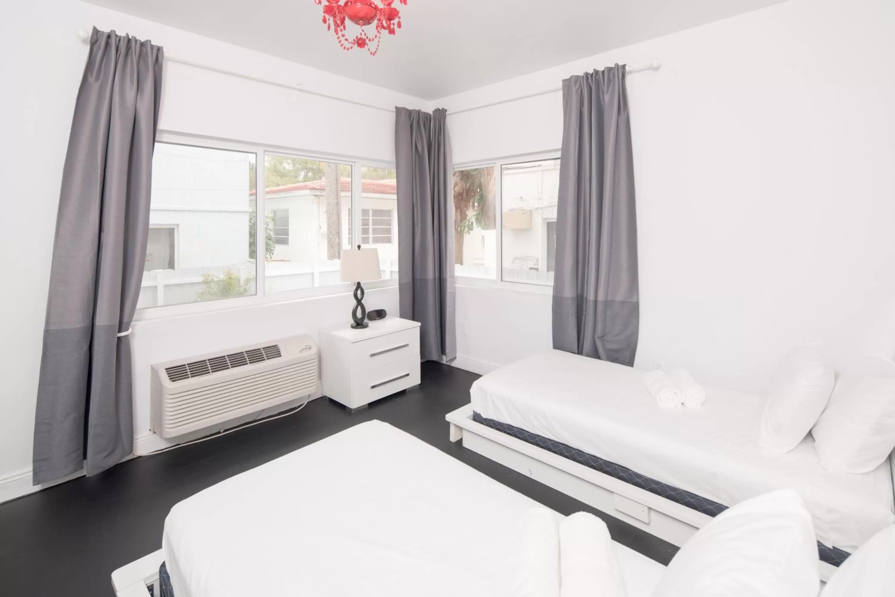 Bed in The Donovan at Miami Beach