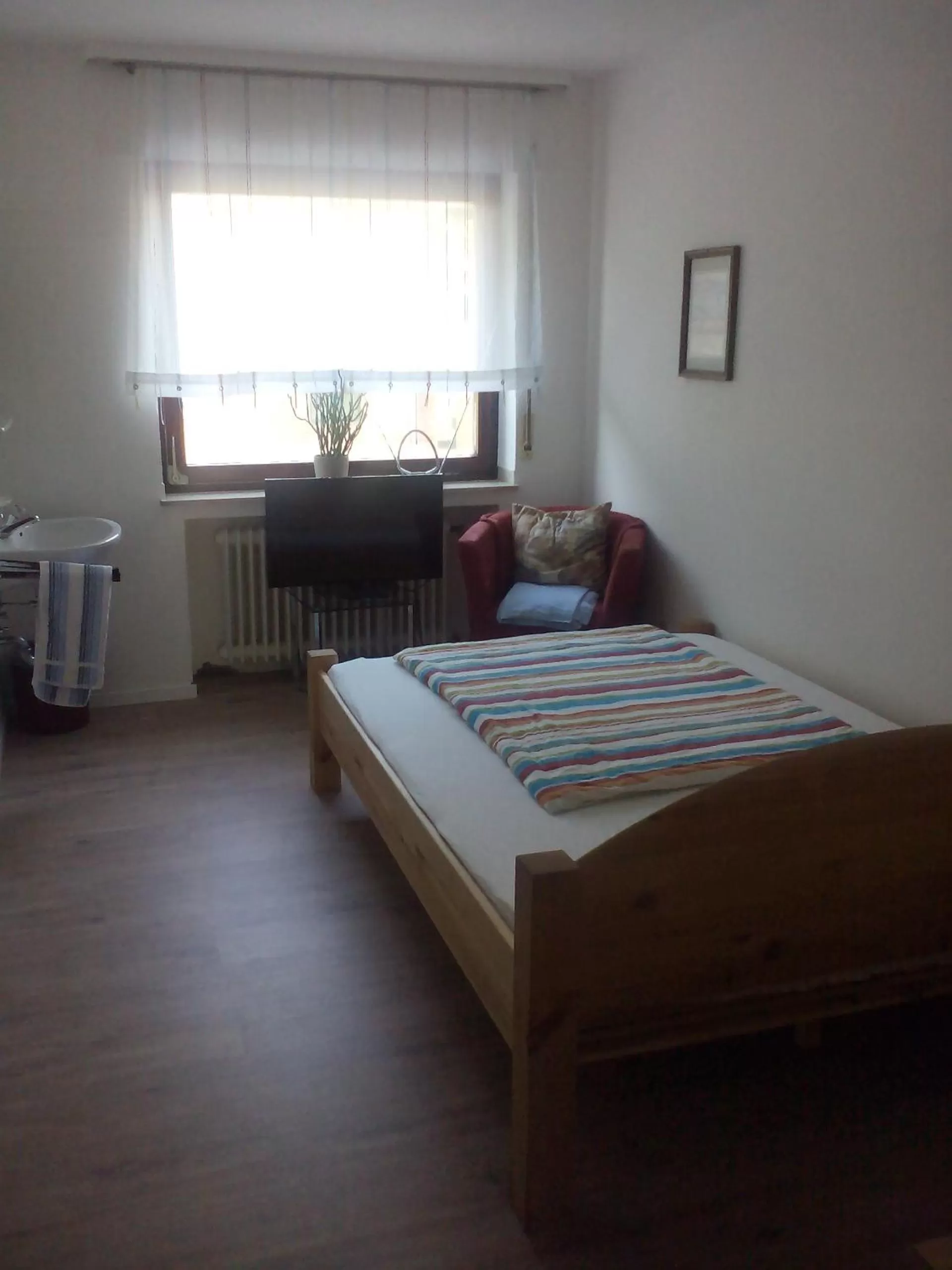 Bedroom, Bed in Landgasthof Schänzer