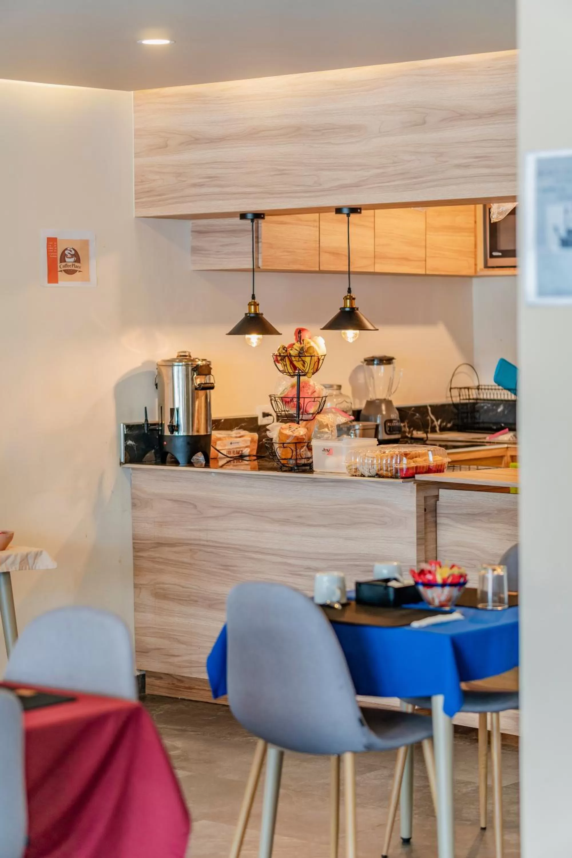 Dining area in Hotel Central Merida by Kavia