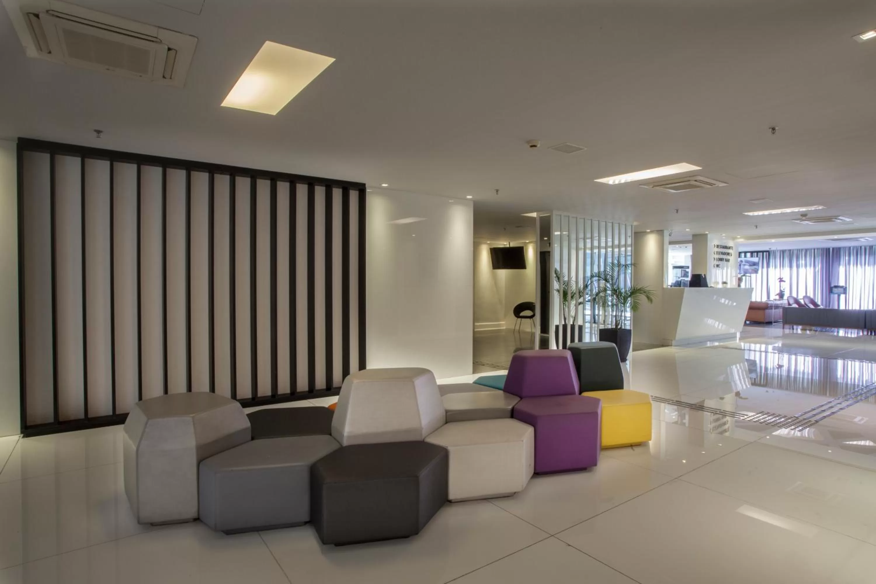 Lobby or reception in Hotel WZ Jardins