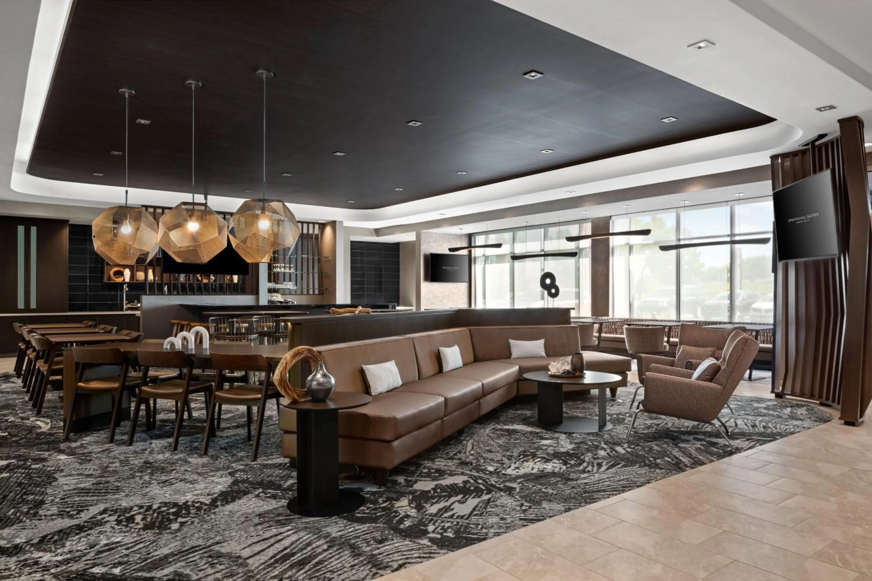 Lobby or reception in SpringHill Suites by Marriott Kalamazoo Portage