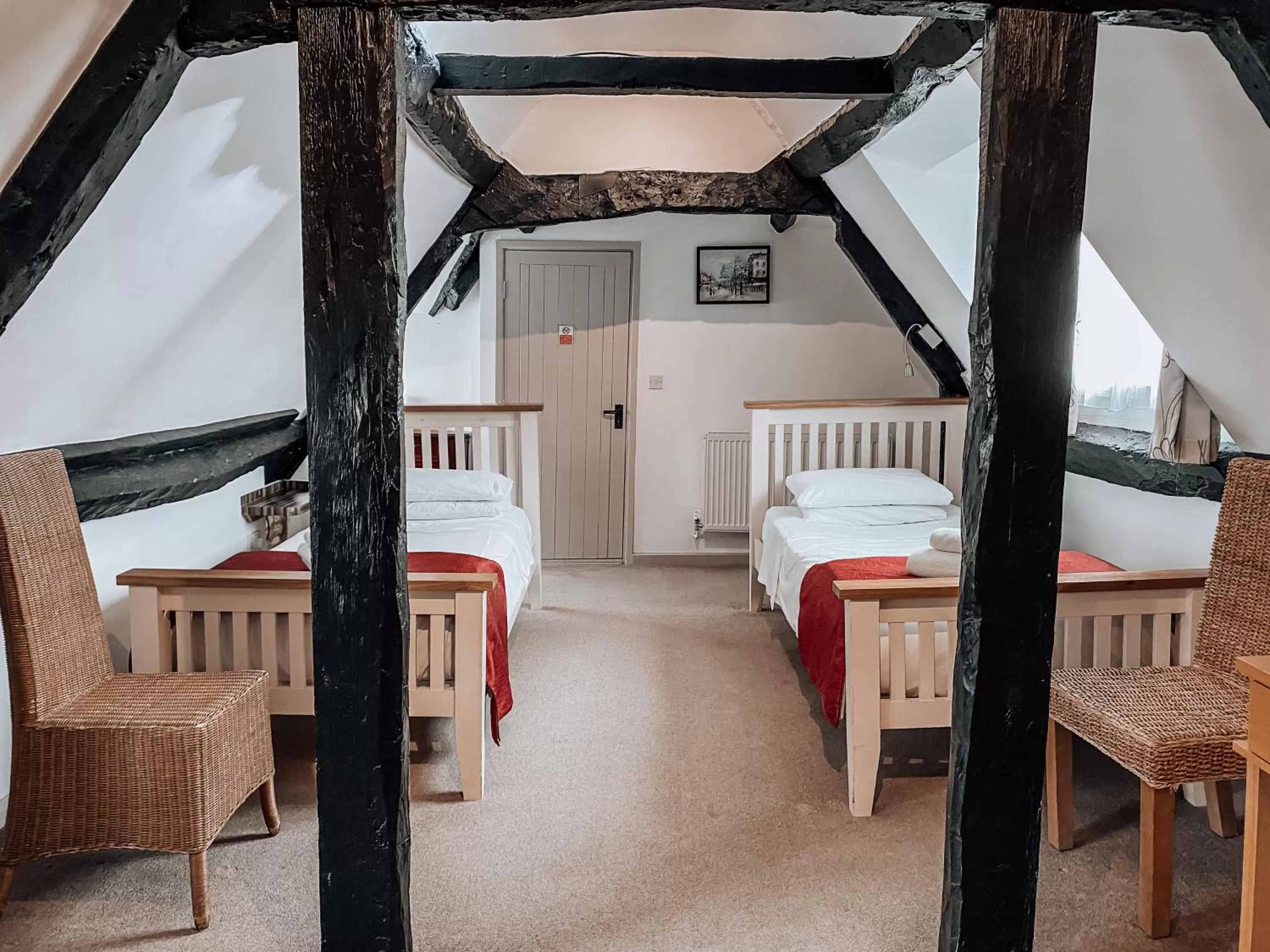 Bed in The Blenheim Buttery