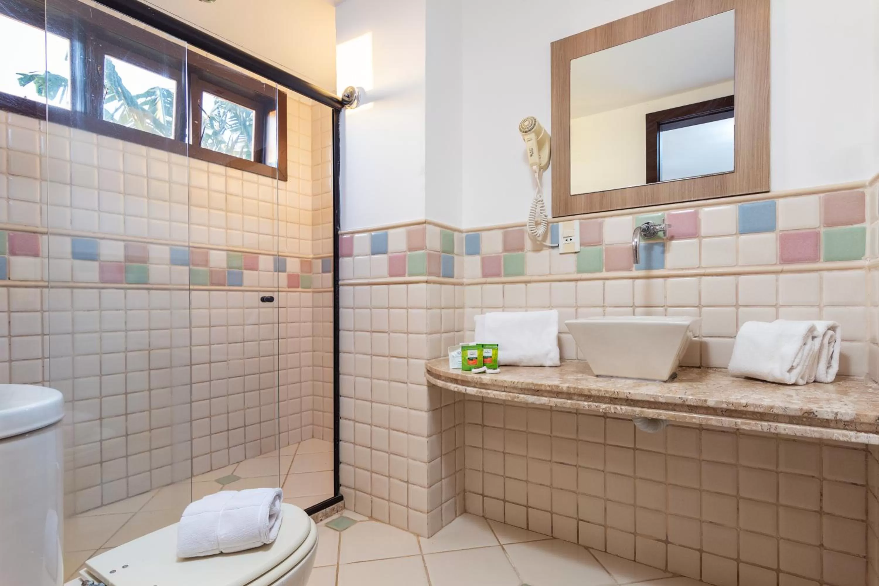 Shower in Costa do Sol Boutique Hotel