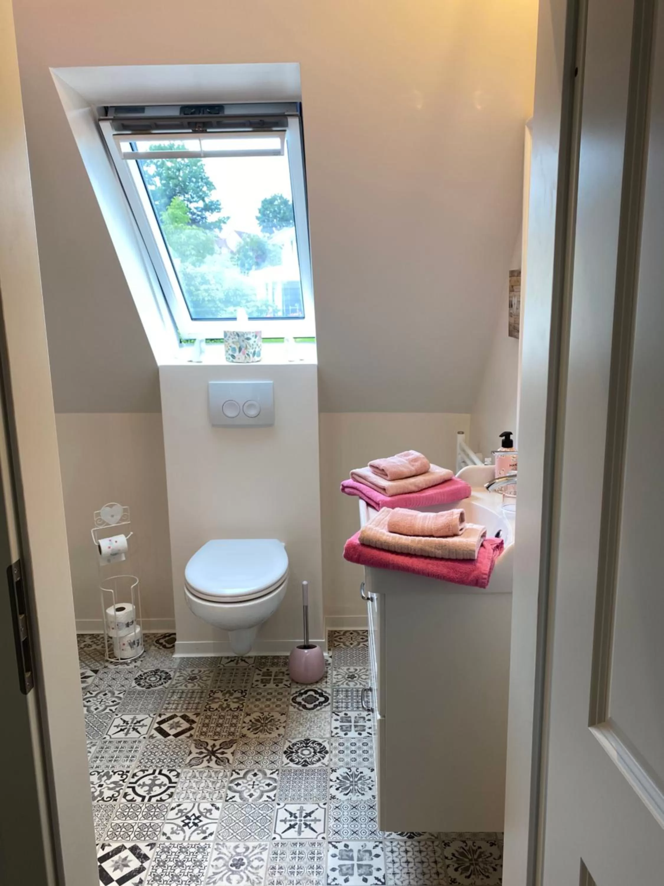 Toilet in B&B Worpsweder Blick