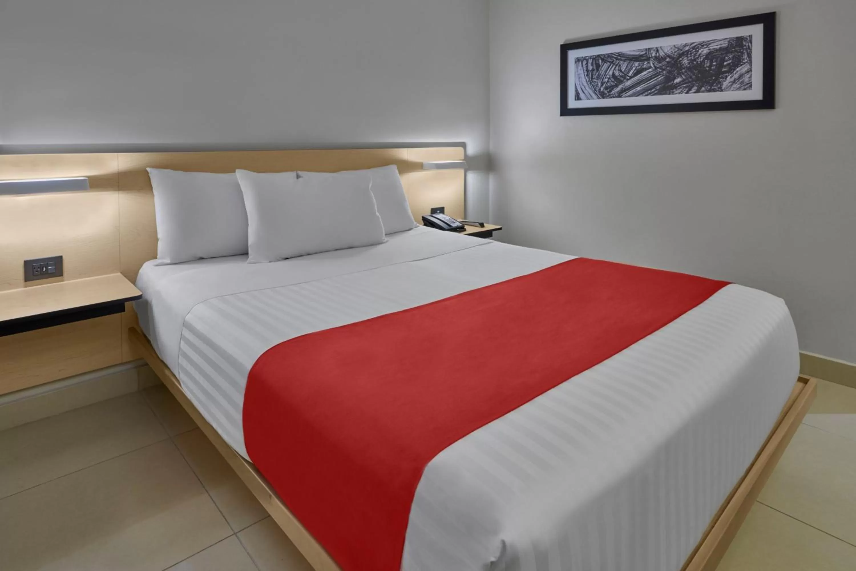 Bedroom, Bed in City Express by Marriott Cancun