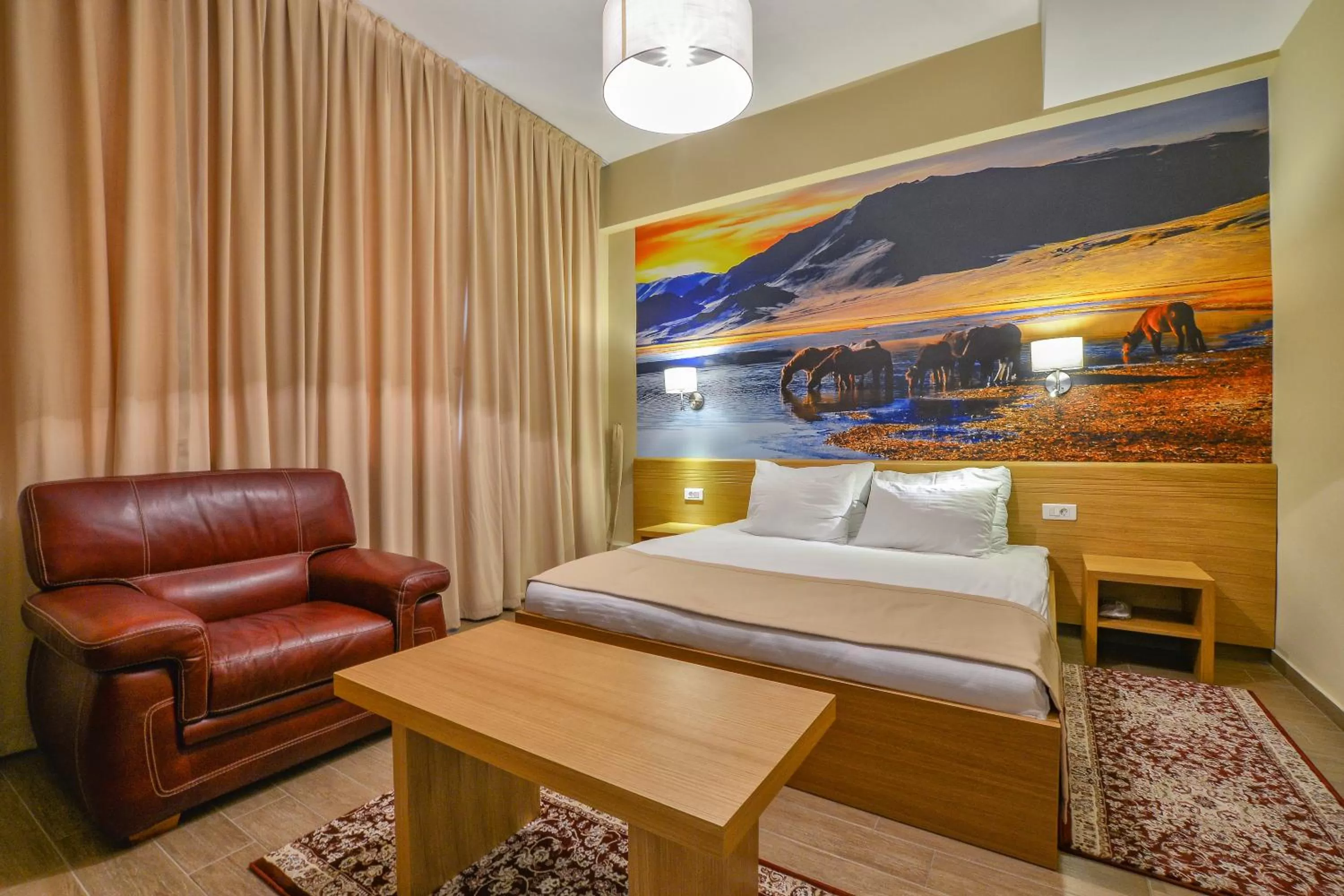 Bedroom, Bed in Hotel Lirak