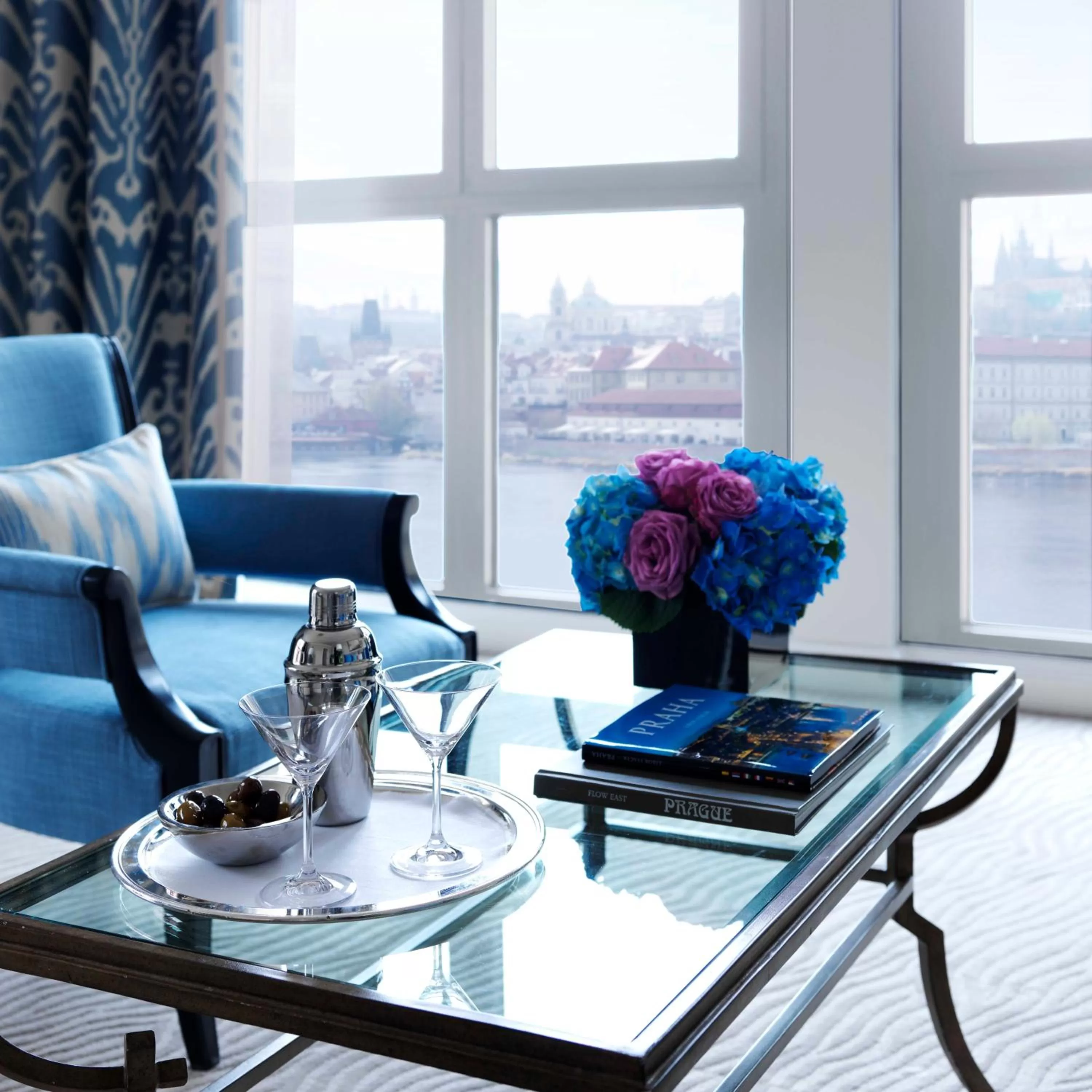 Seating area in Four Seasons Hotel Prague