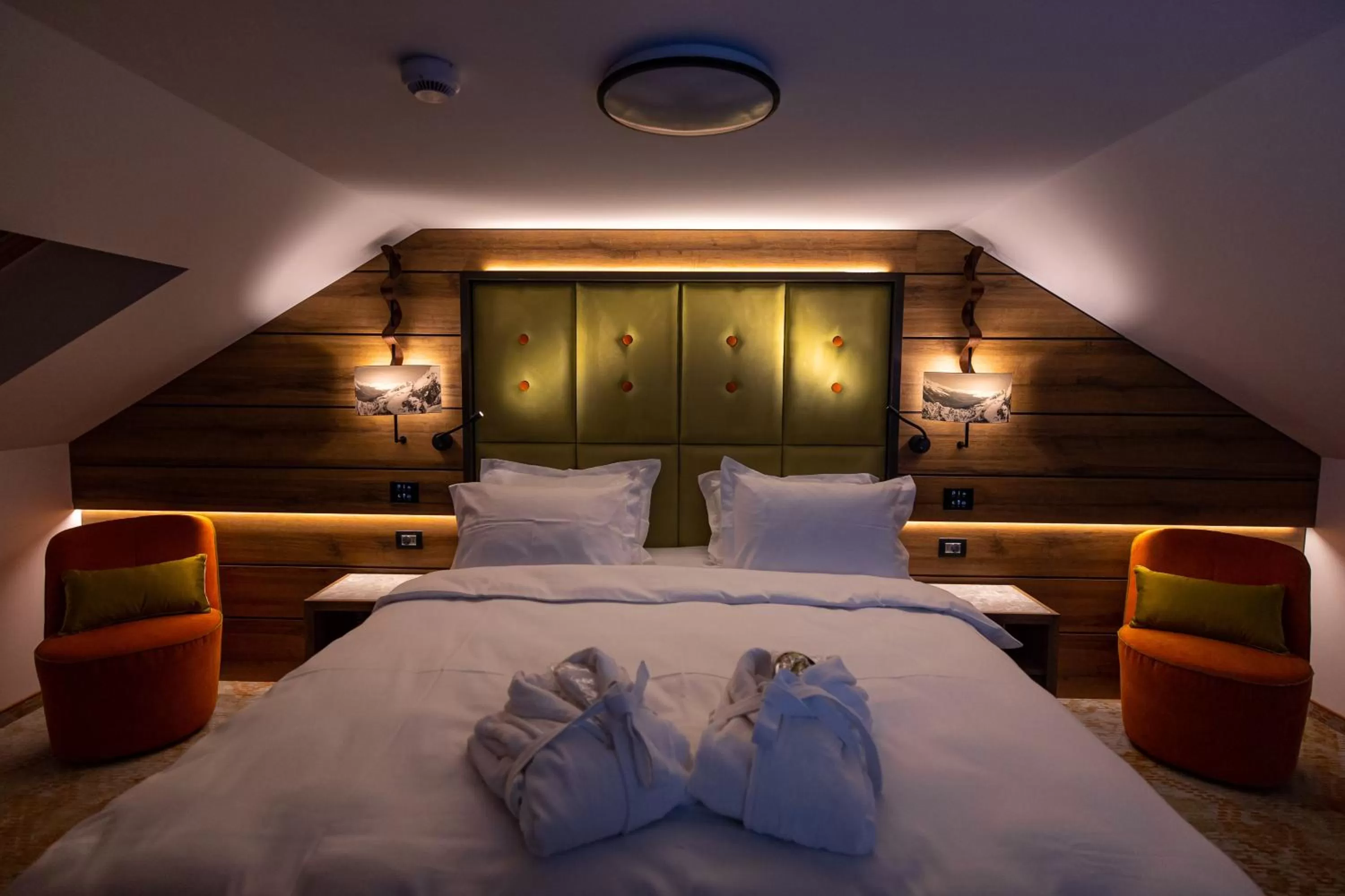 Bed in Hotel Belmont