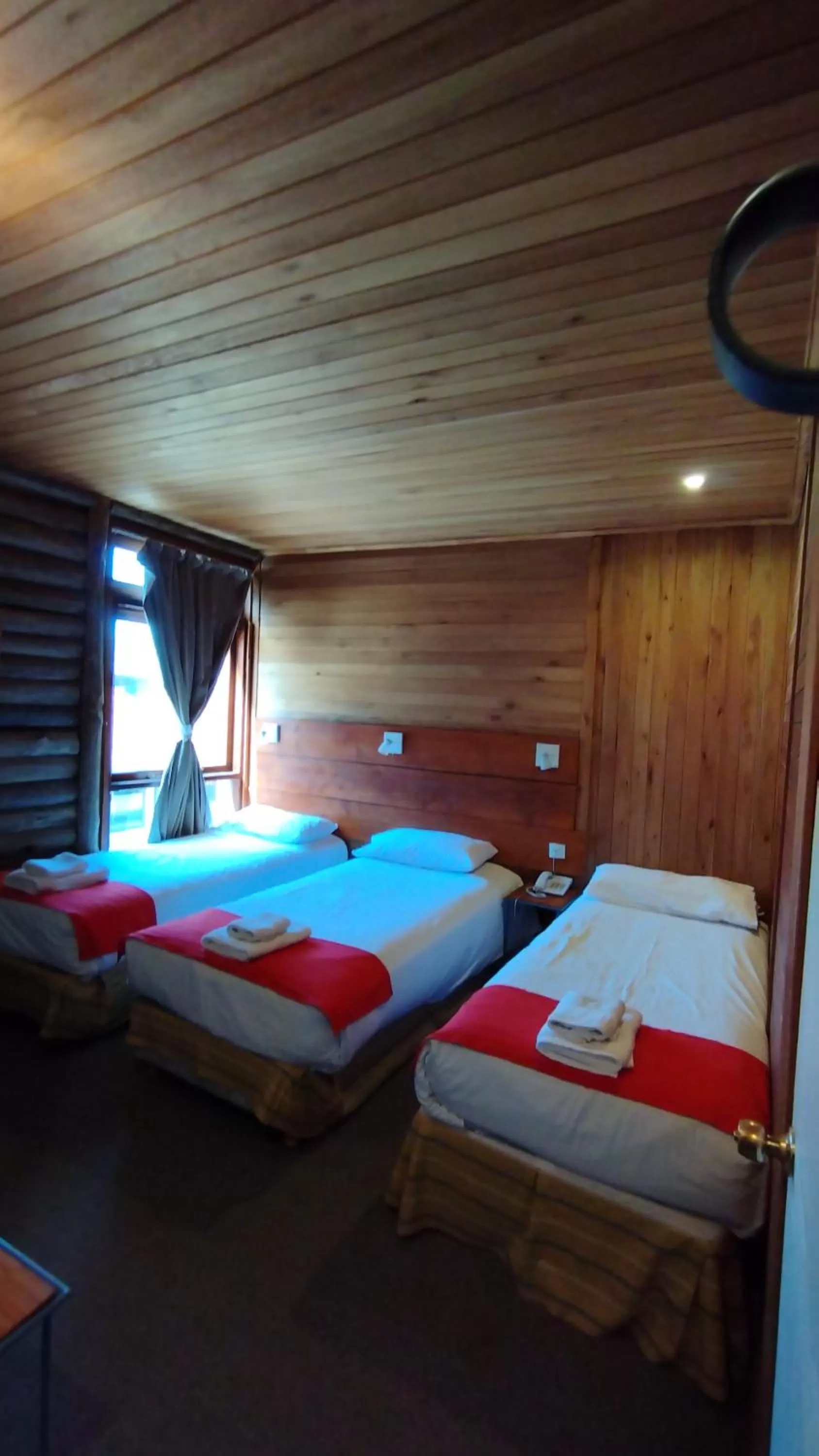 Bed in Hosteria Posta de los Colonos