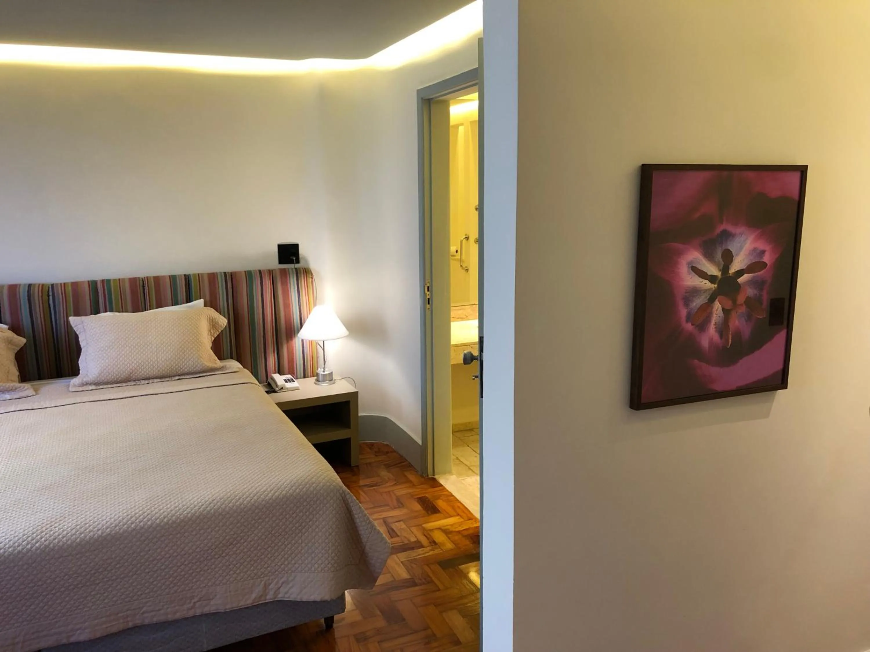 Bed in San Michel Hotel