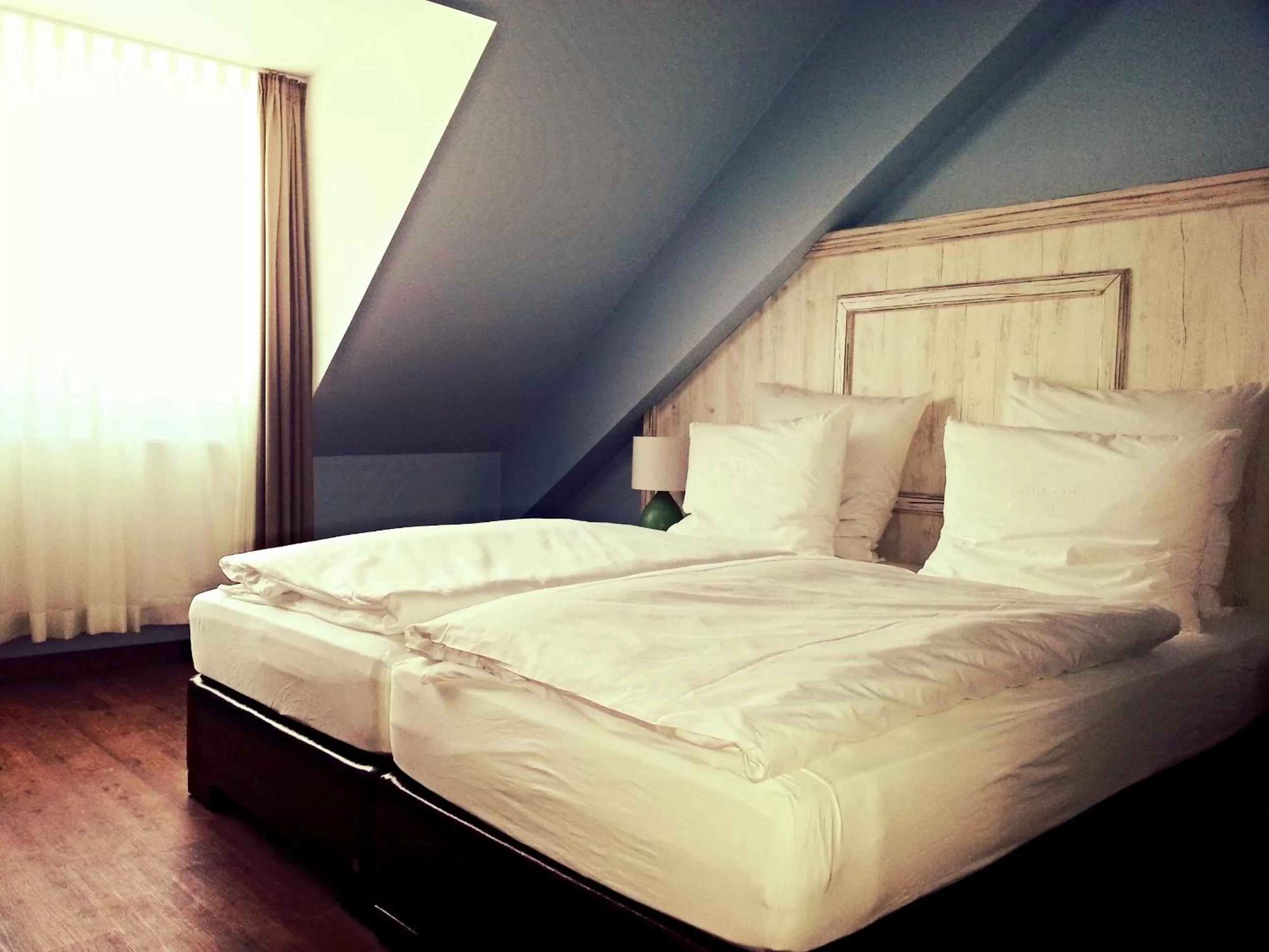 Decorative detail, Bed in Hotel Paul Otto