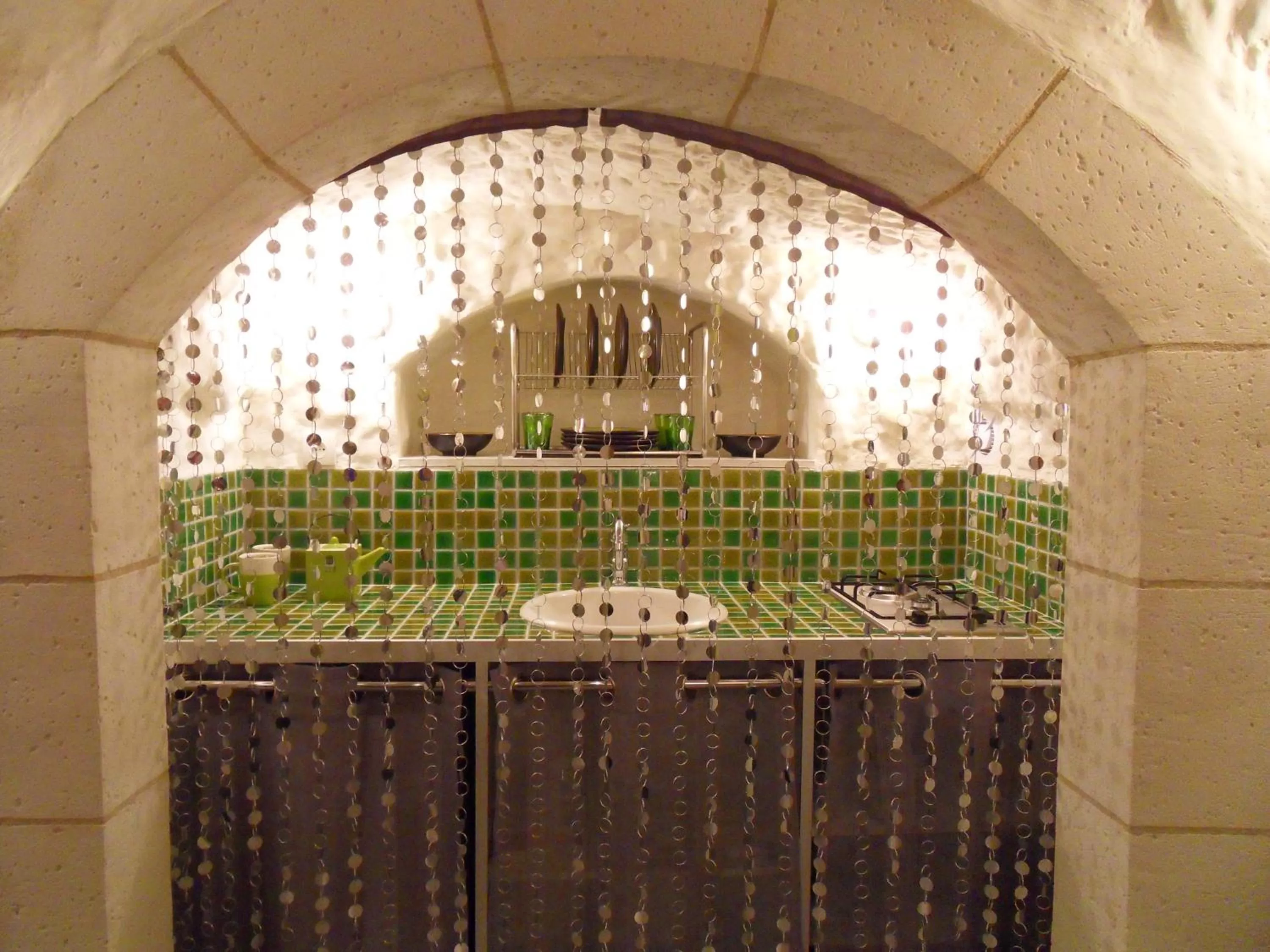 Kitchen or kitchenette in Troglodelice